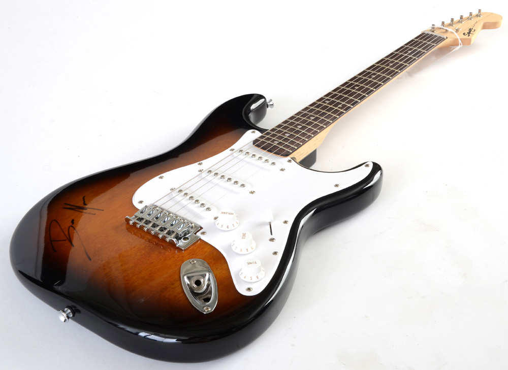 Bruno Mars Signed Electric Guitar with COA