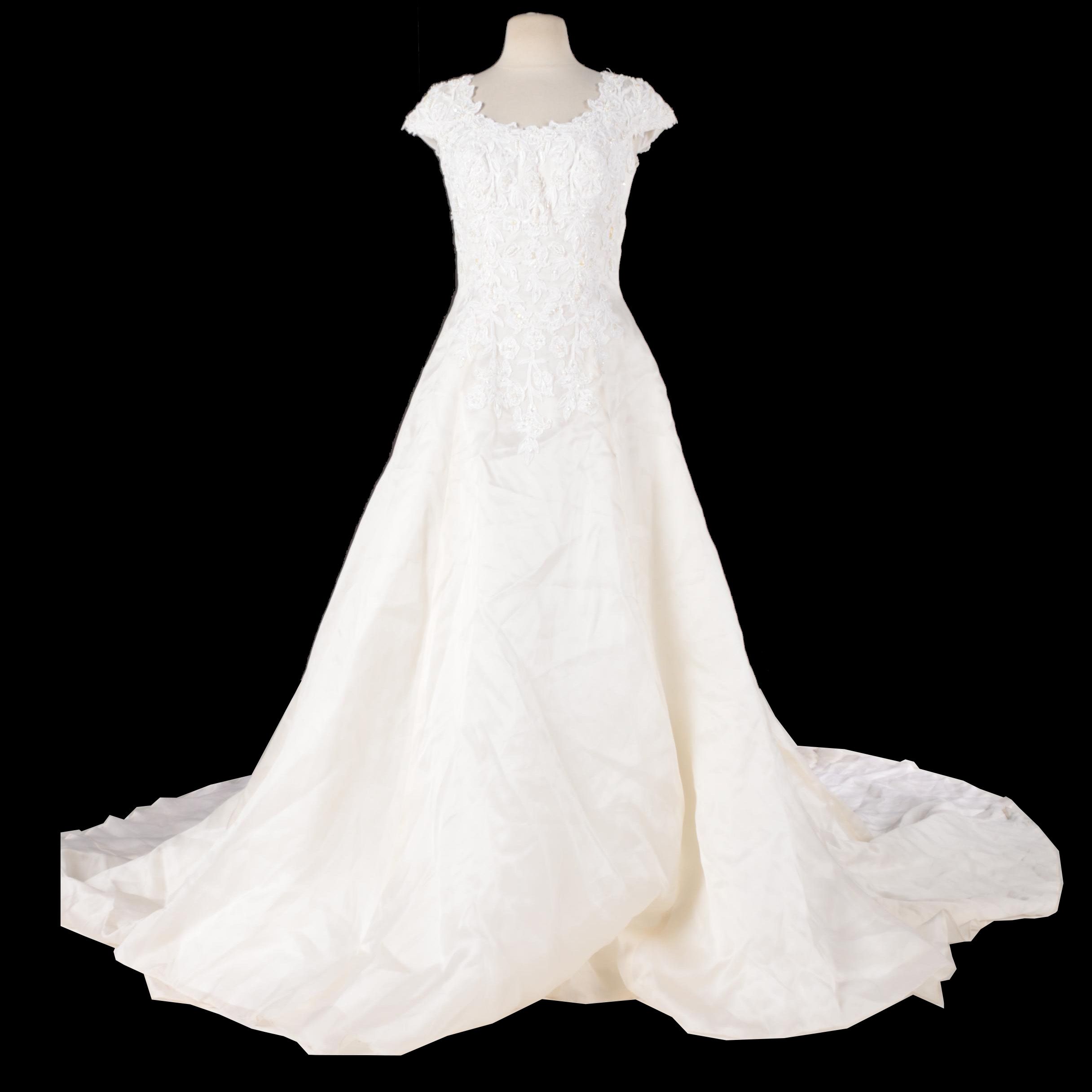 Mori Lee Silk Bridal Gown