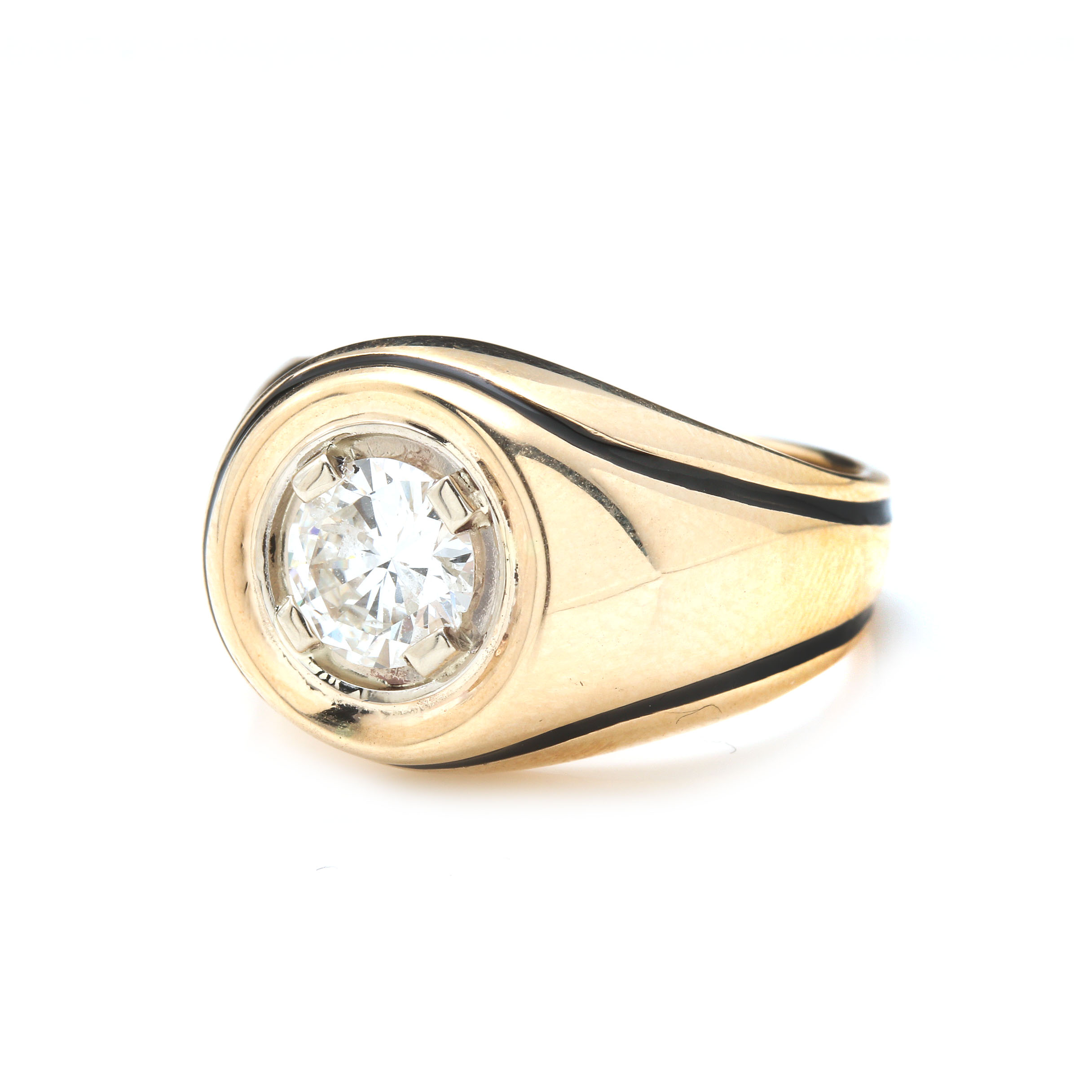10K Yellow Gold Diamond Ring