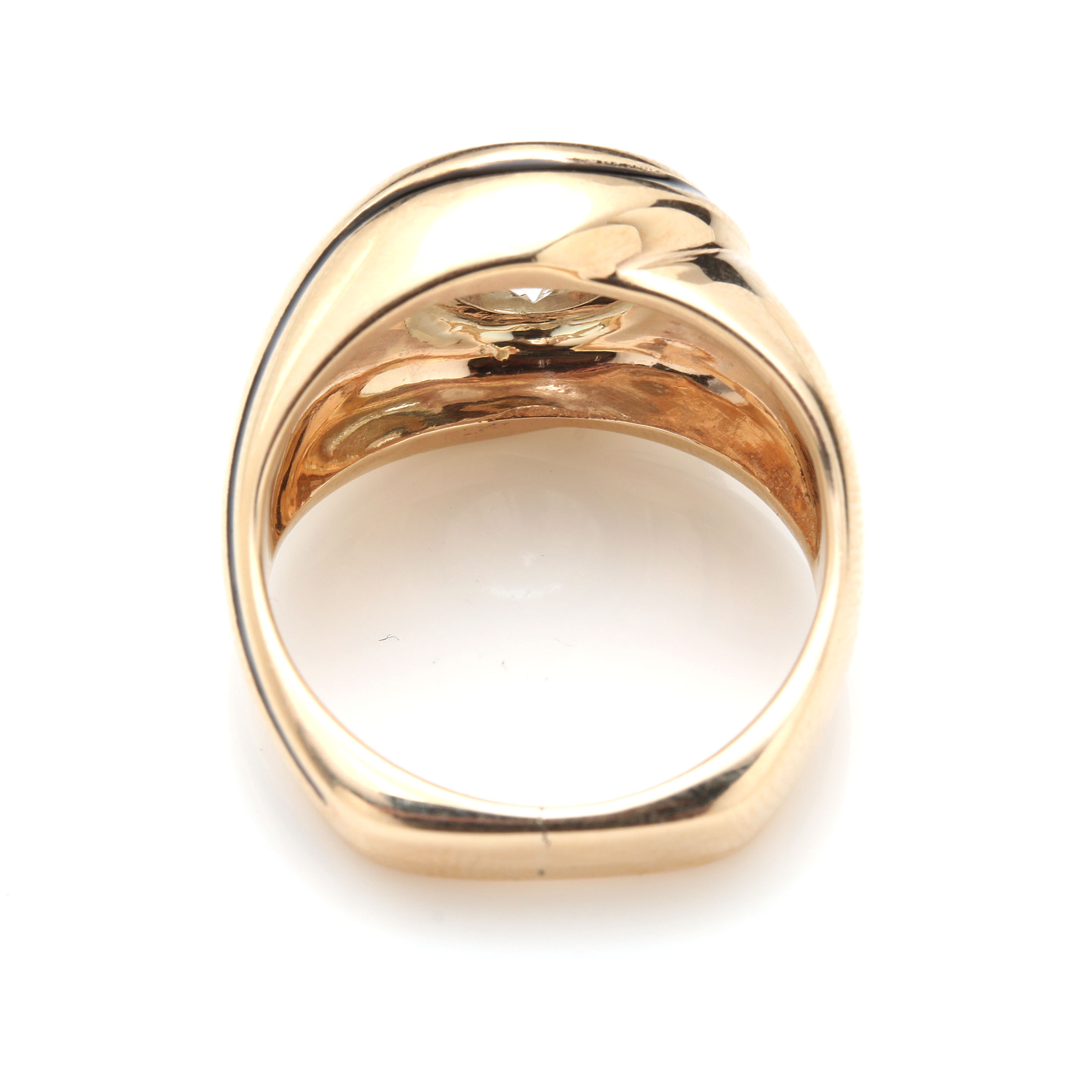 10K Yellow Gold Diamond Ring