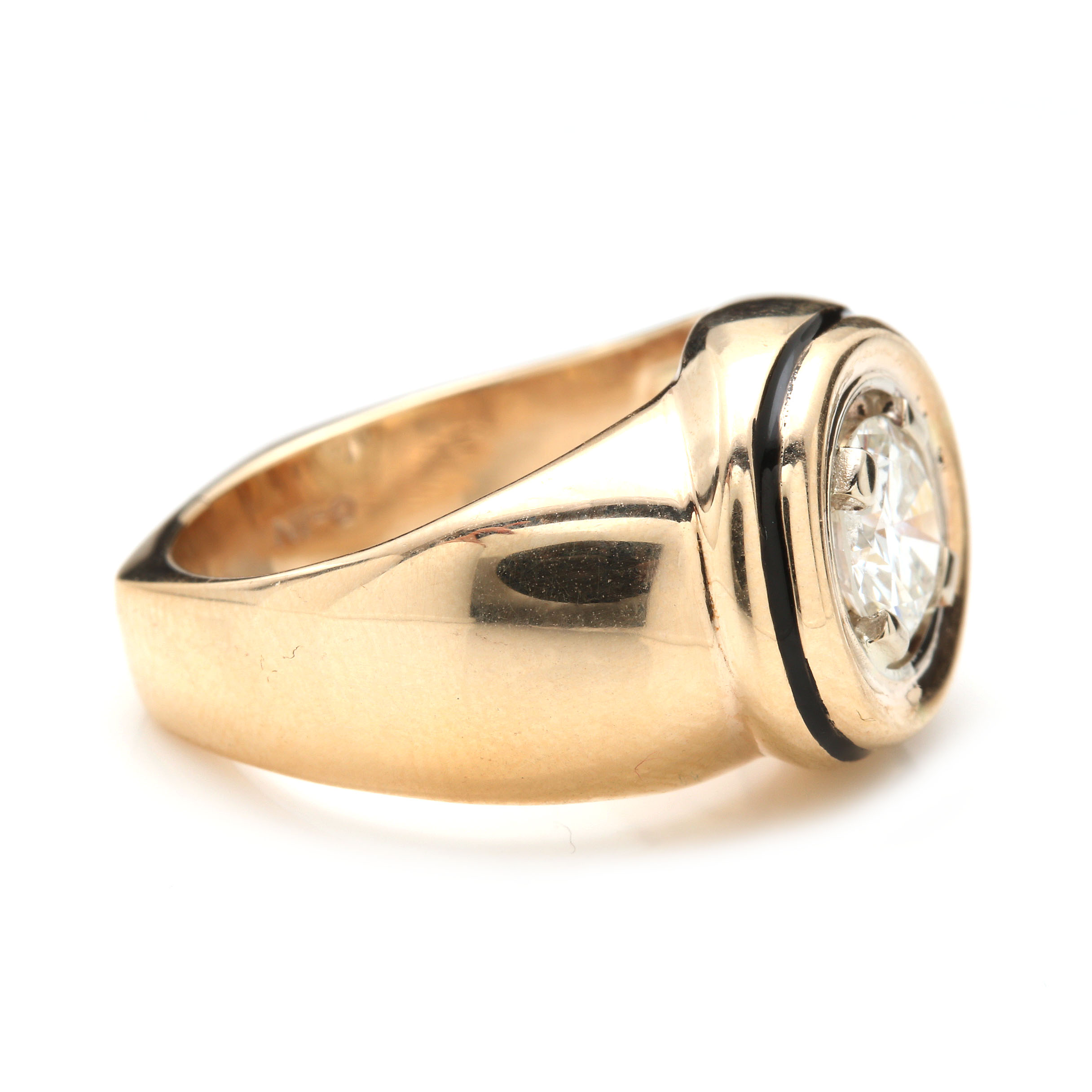 10K Yellow Gold Diamond Ring