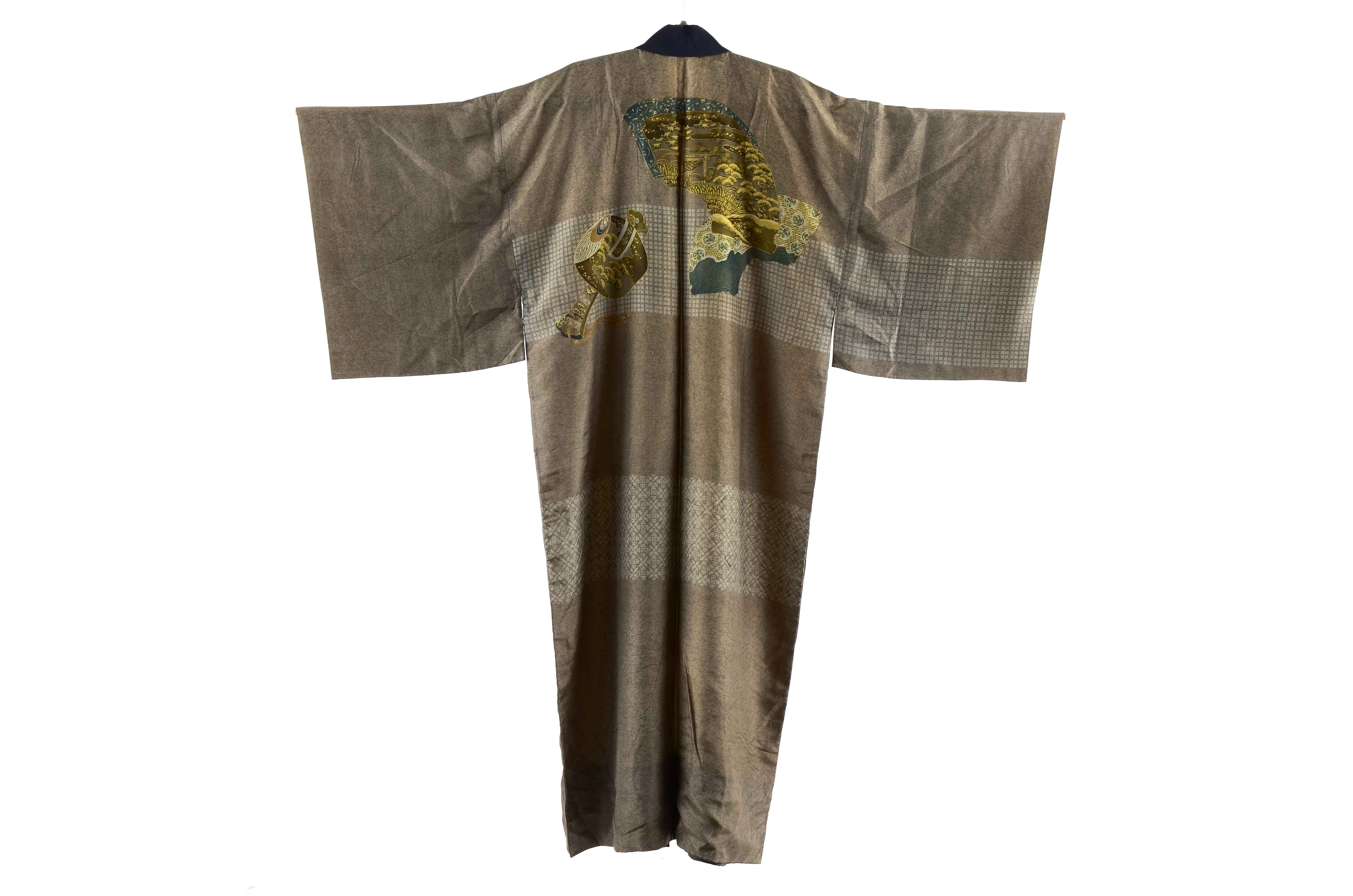 Men's Vintage Japanese Silk Kimono