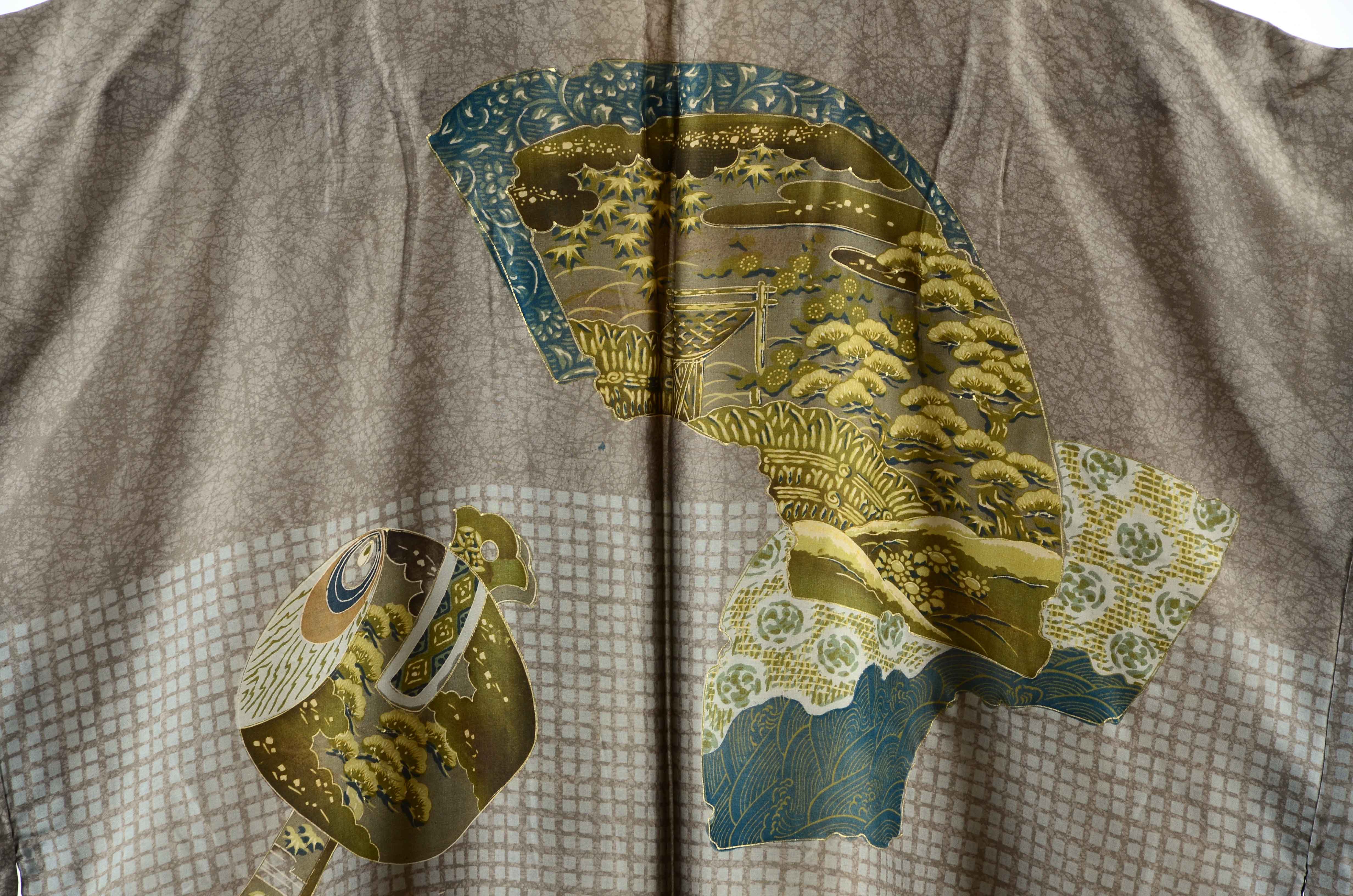 Men's Vintage Japanese Silk Kimono