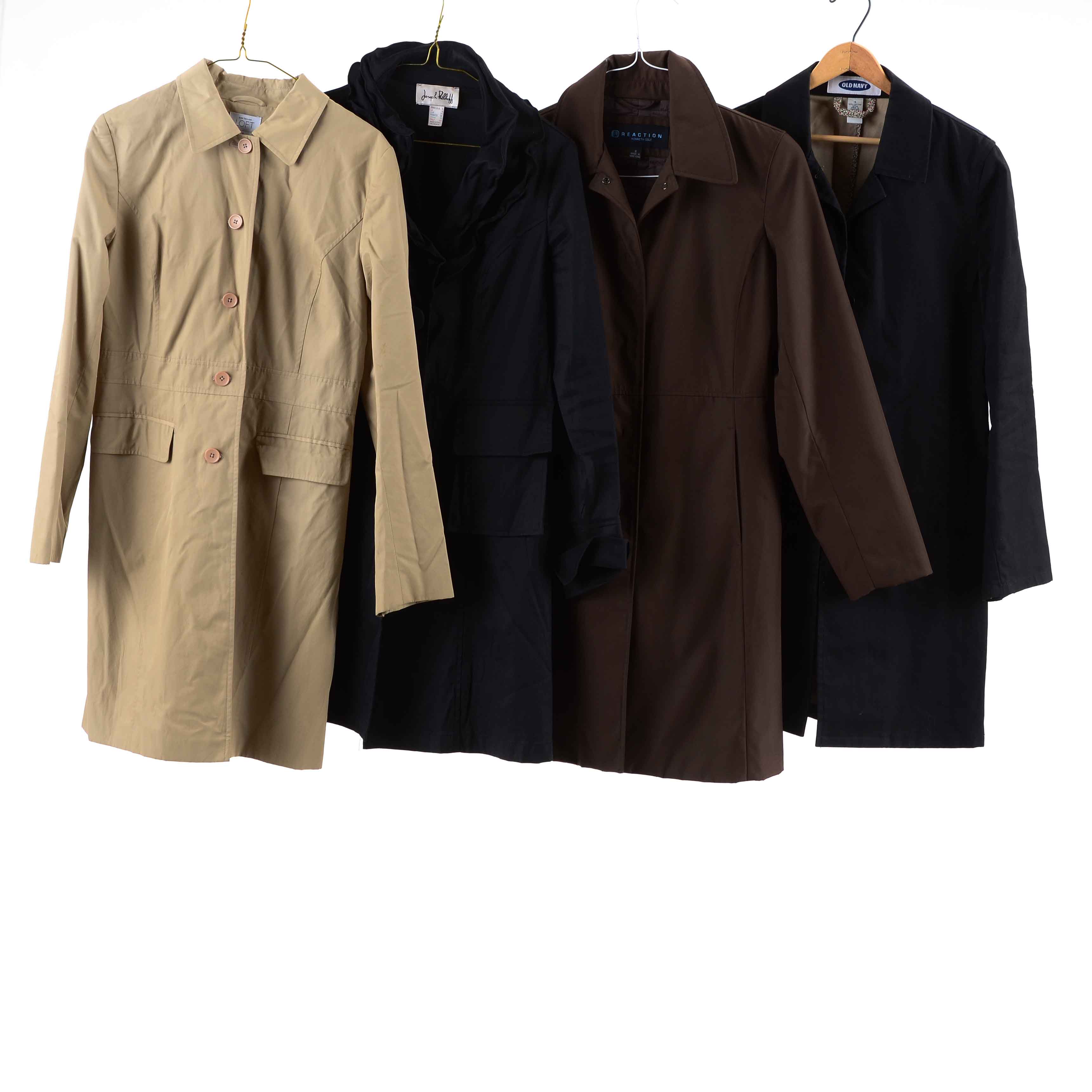 Assorted Rain Coats including Reaction by Kenneth Cole