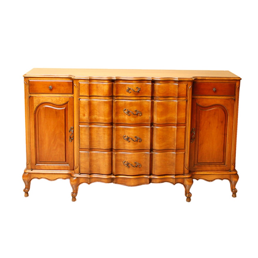 French Provincial Breakfront Sideboard