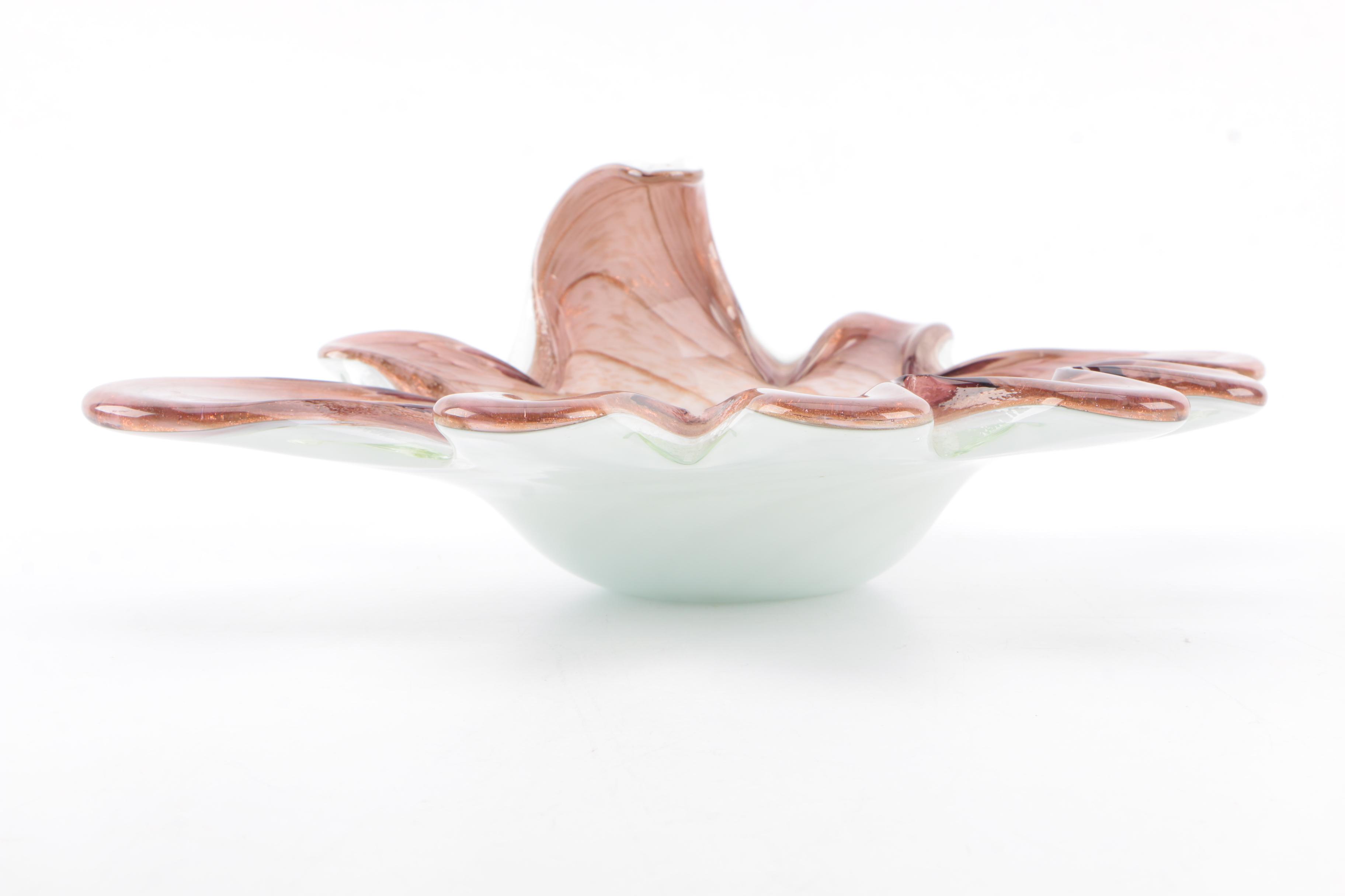 Art Glass Bowls and Vase