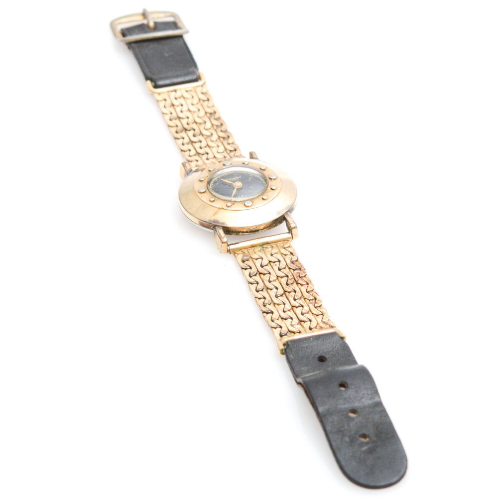 Vintage 10K Rolled Gold Plated Swiss Crosby Watch