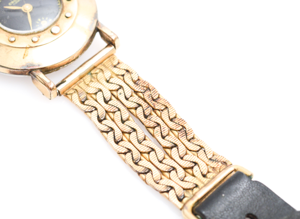 Vintage 10K Rolled Gold Plated Swiss Crosby Watch