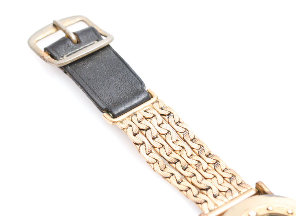 Vintage 10K Rolled Gold Plated Swiss Crosby Watch