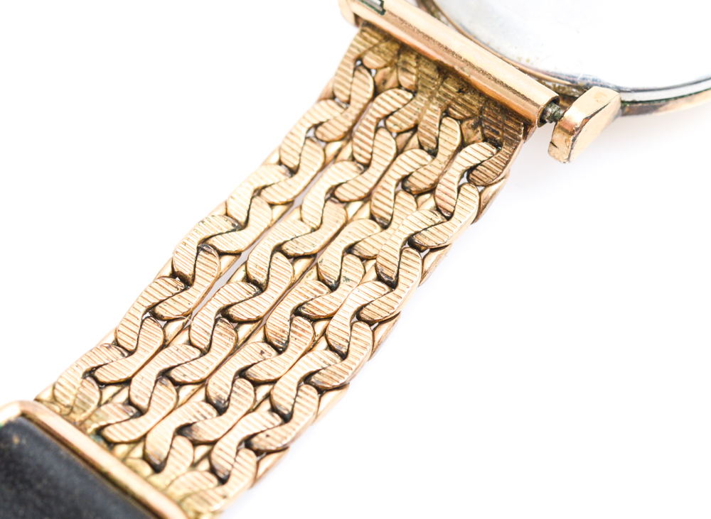 Vintage 10K Rolled Gold Plated Swiss Crosby Watch