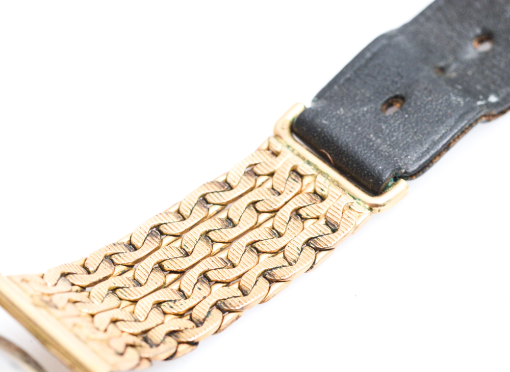 Vintage 10K Rolled Gold Plated Swiss Crosby Watch