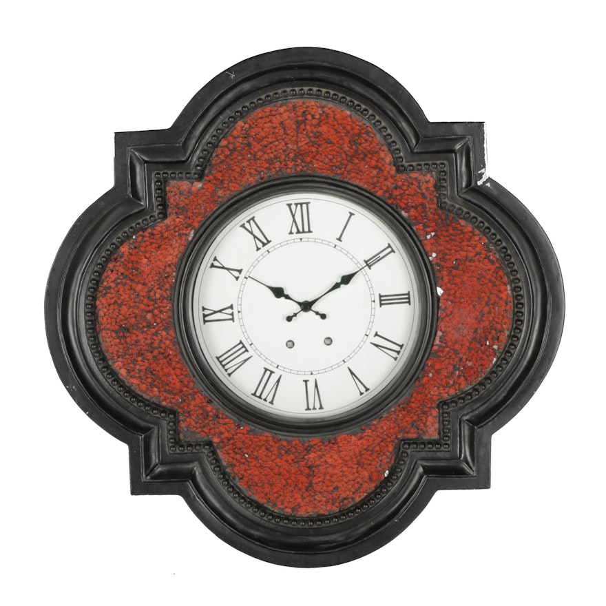 Bombay Company Red Wall Clock