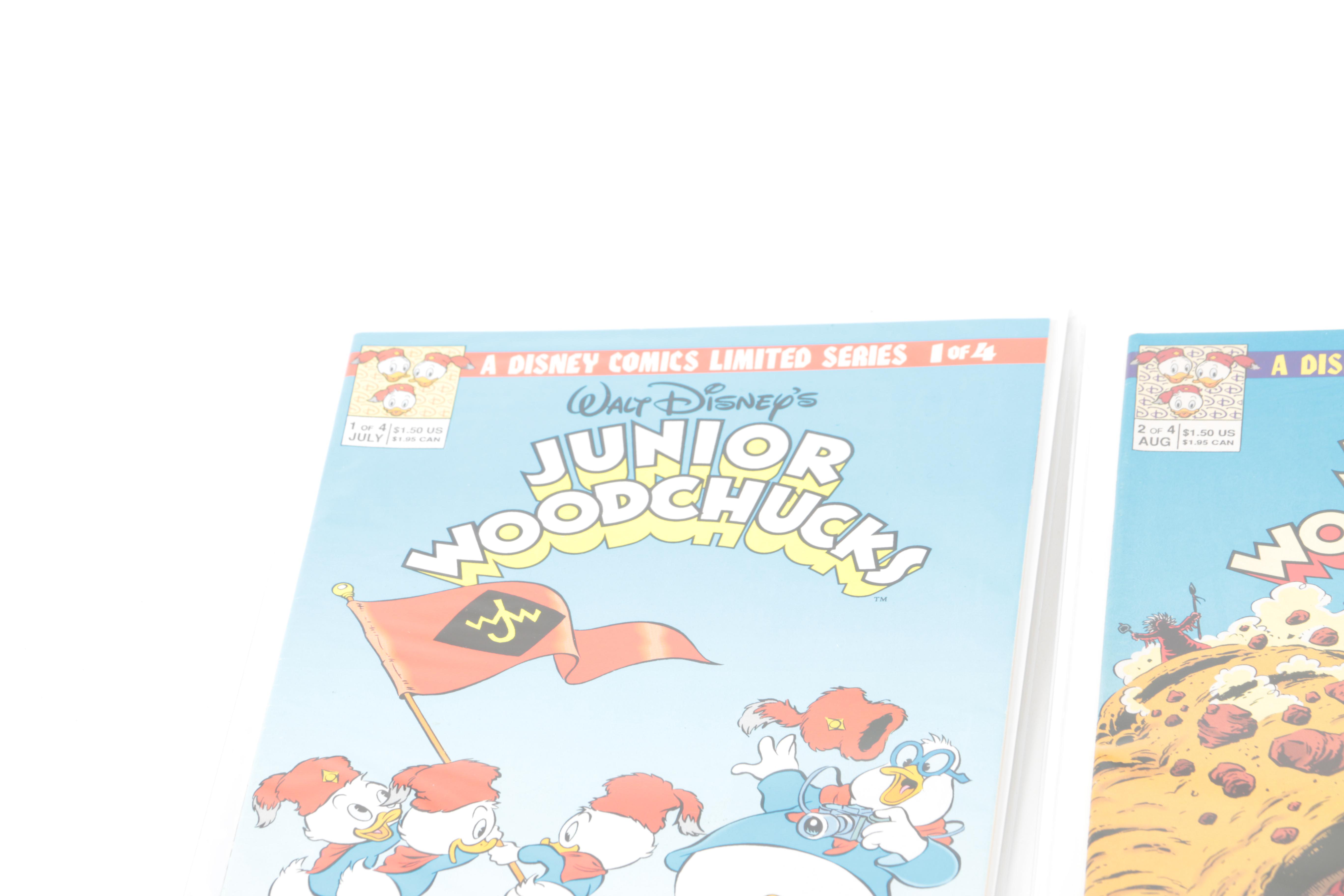 1970s Disney "Junior Woodchucks" Comics and 1991 Limited Series