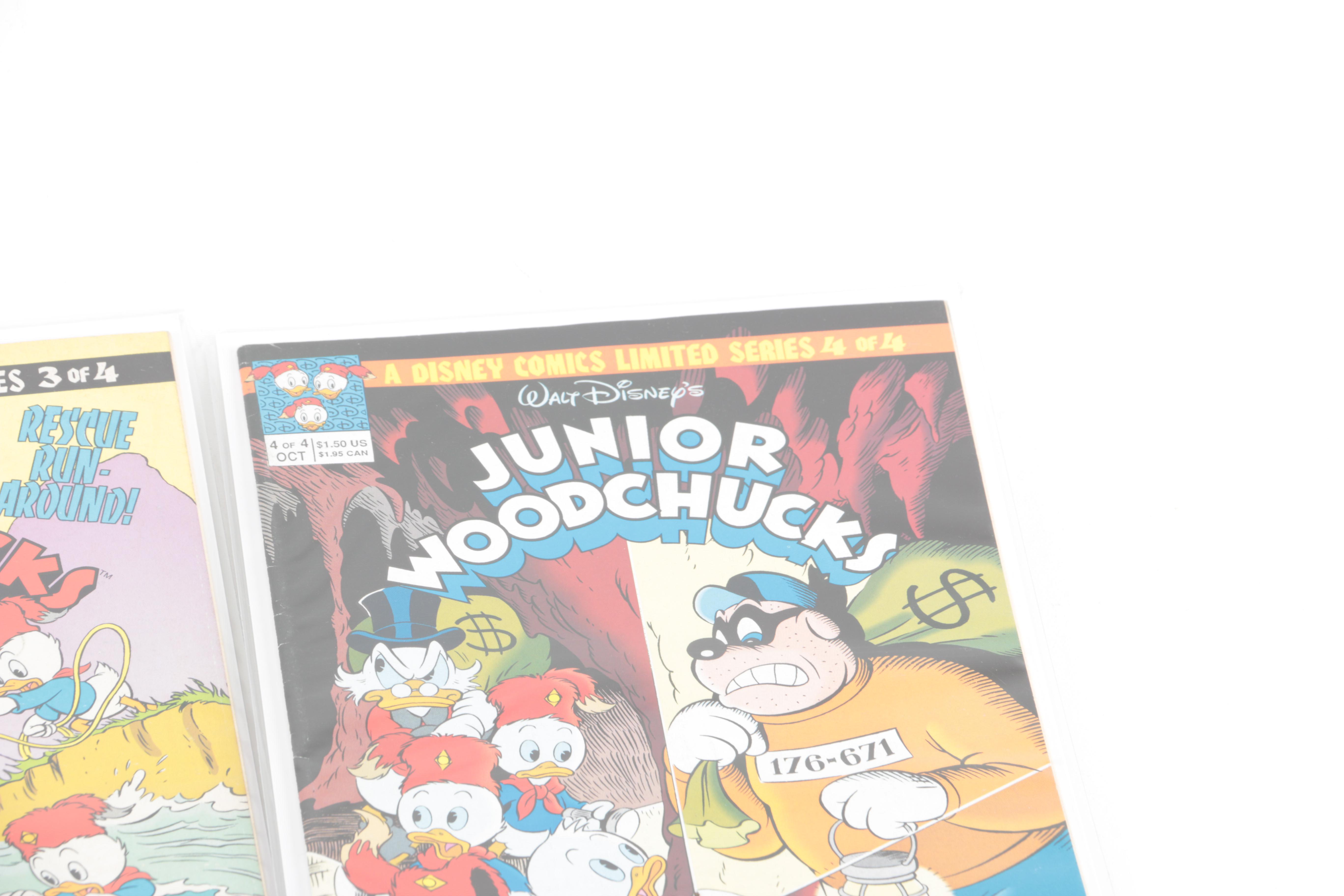 1970s Disney "Junior Woodchucks" Comics and 1991 Limited Series