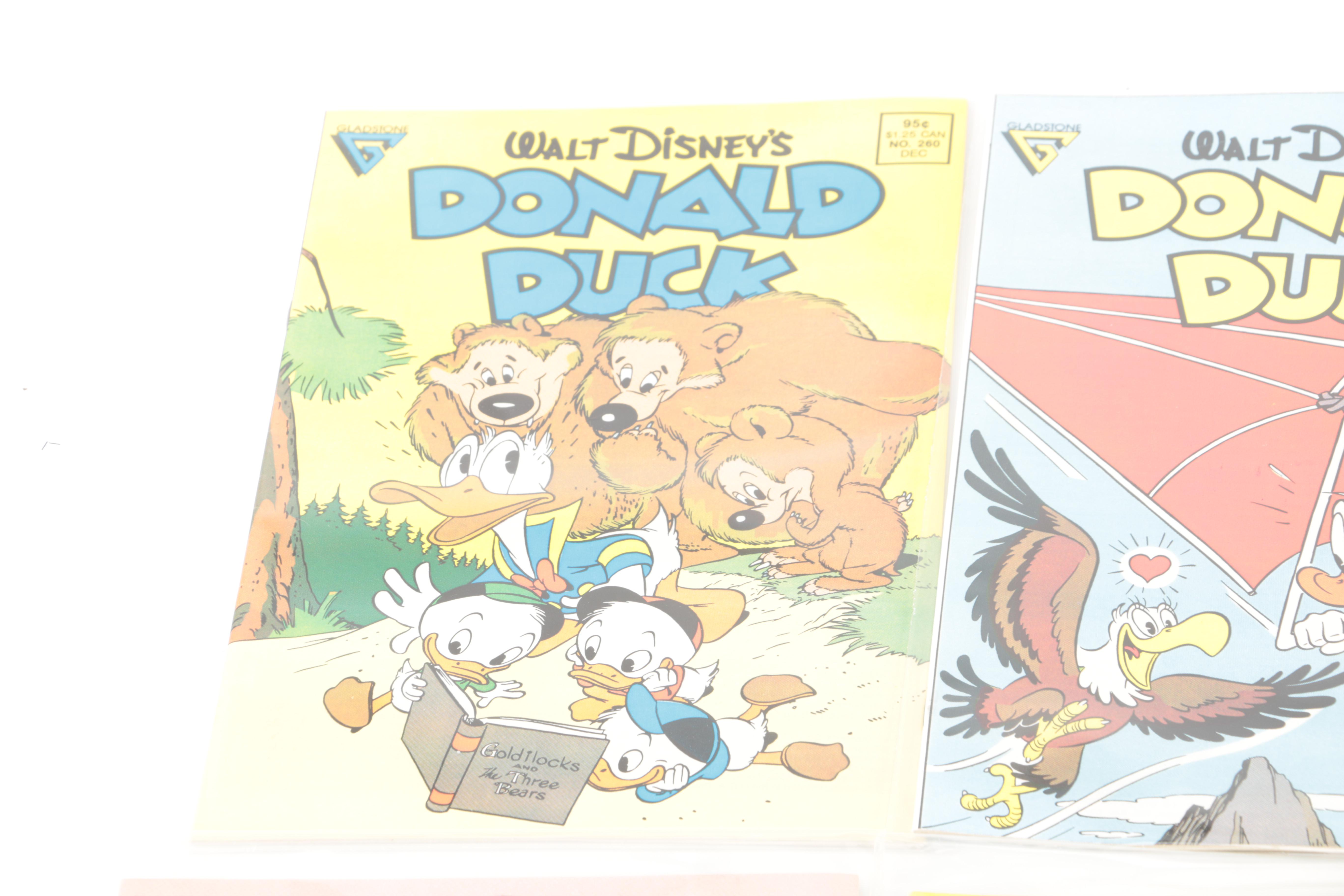 1980s "Donald Duck" Comic Books Including Carl Barks Reprints