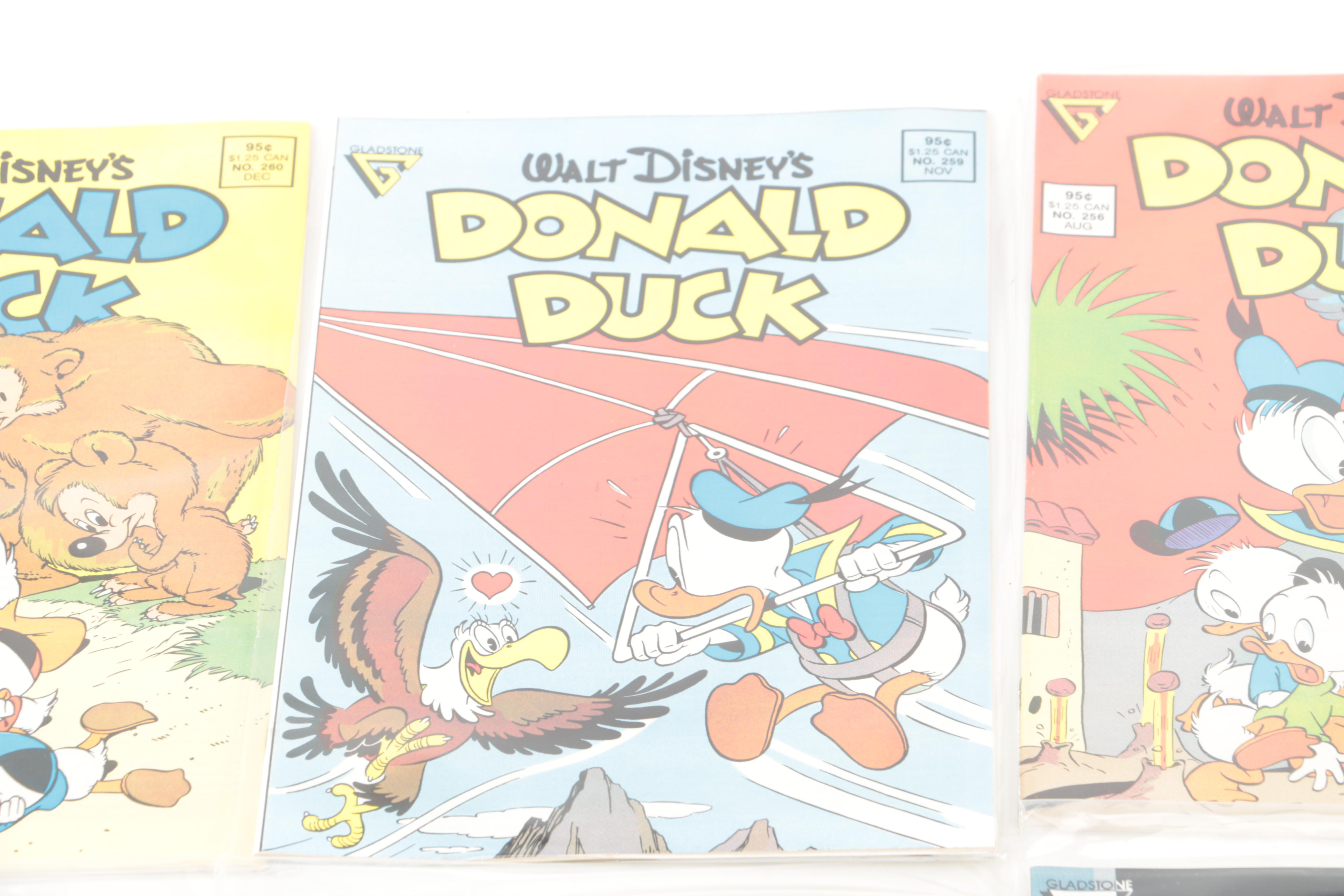 1980s "Donald Duck" Comic Books Including Carl Barks Reprints