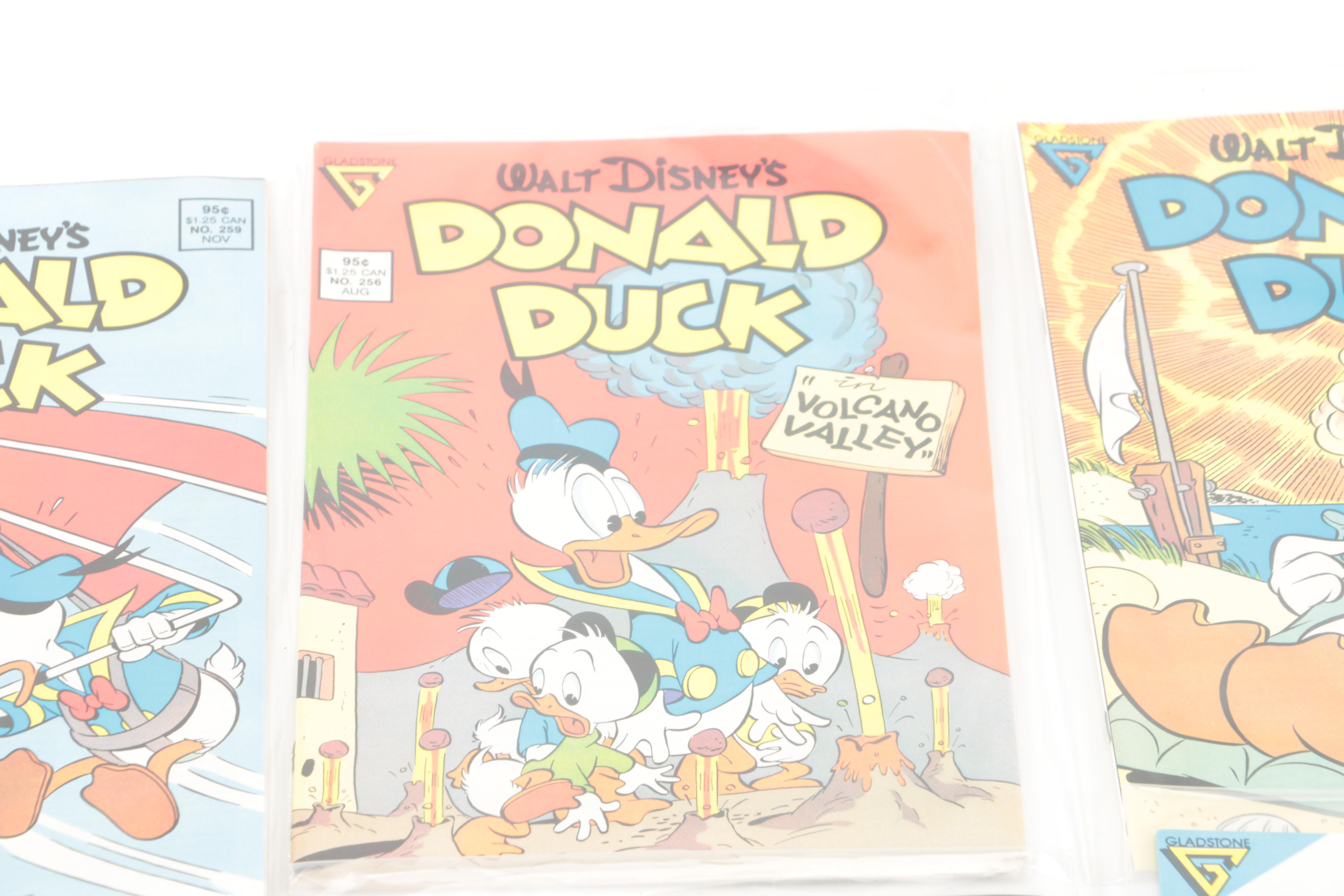 1980s "Donald Duck" Comic Books Including Carl Barks Reprints