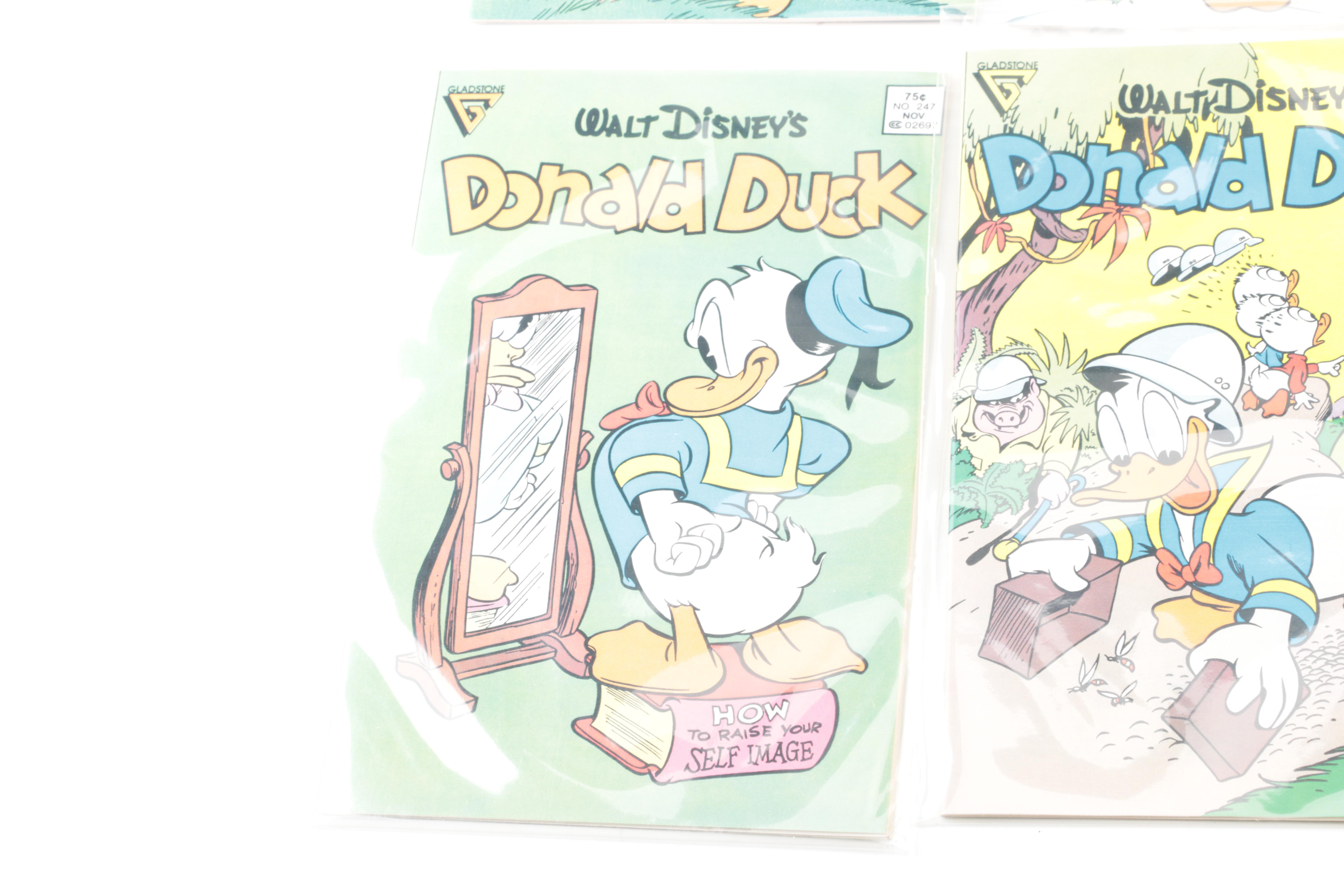 1980s "Donald Duck" Comic Books Including Carl Barks Reprints