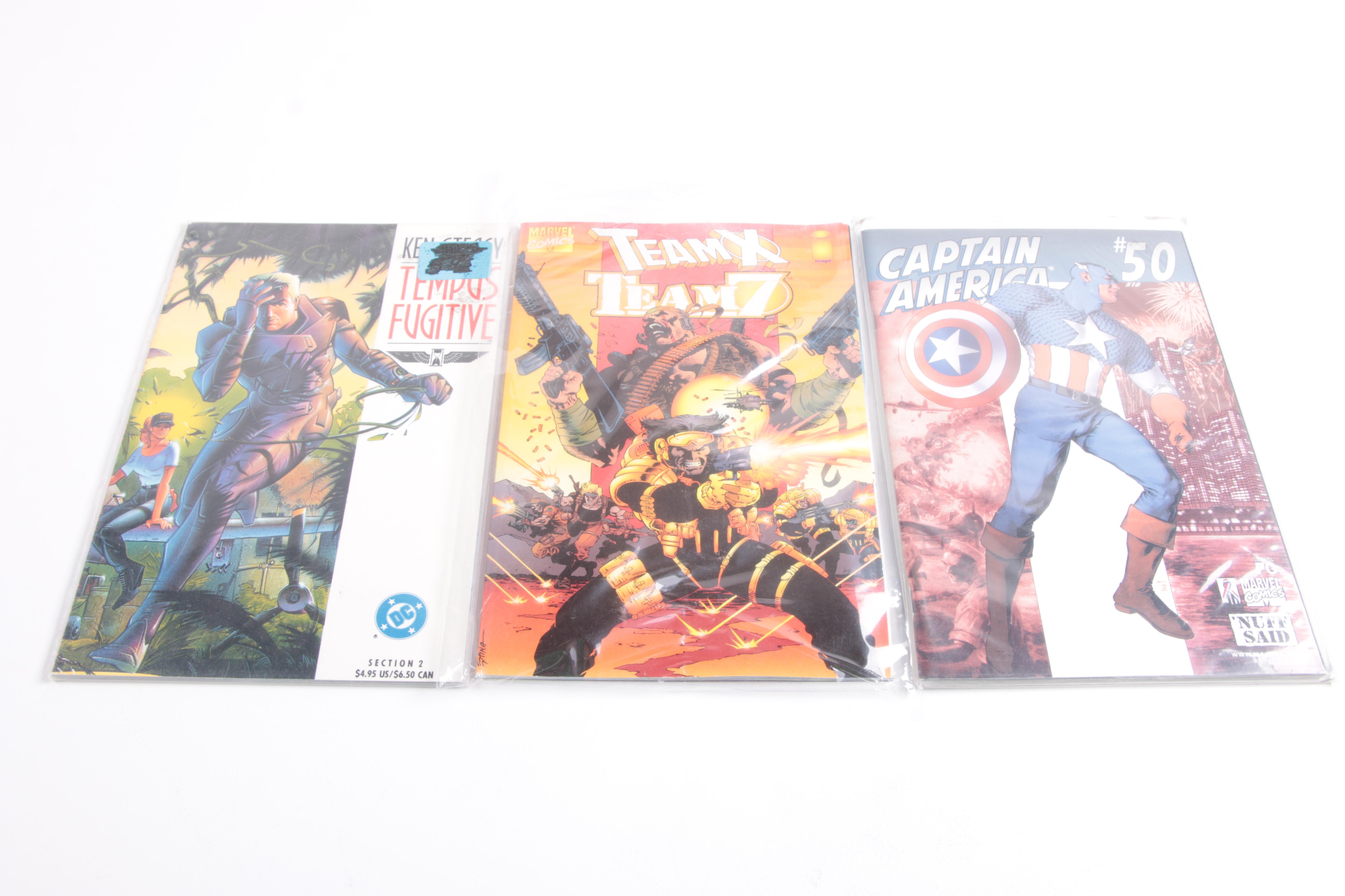Assorted Modern DC and Marvel Graphic Novels