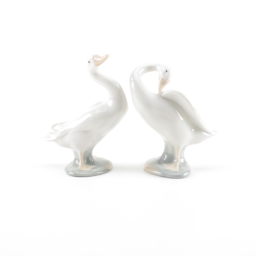 Pair of Lladró "Little Duck" Figurines