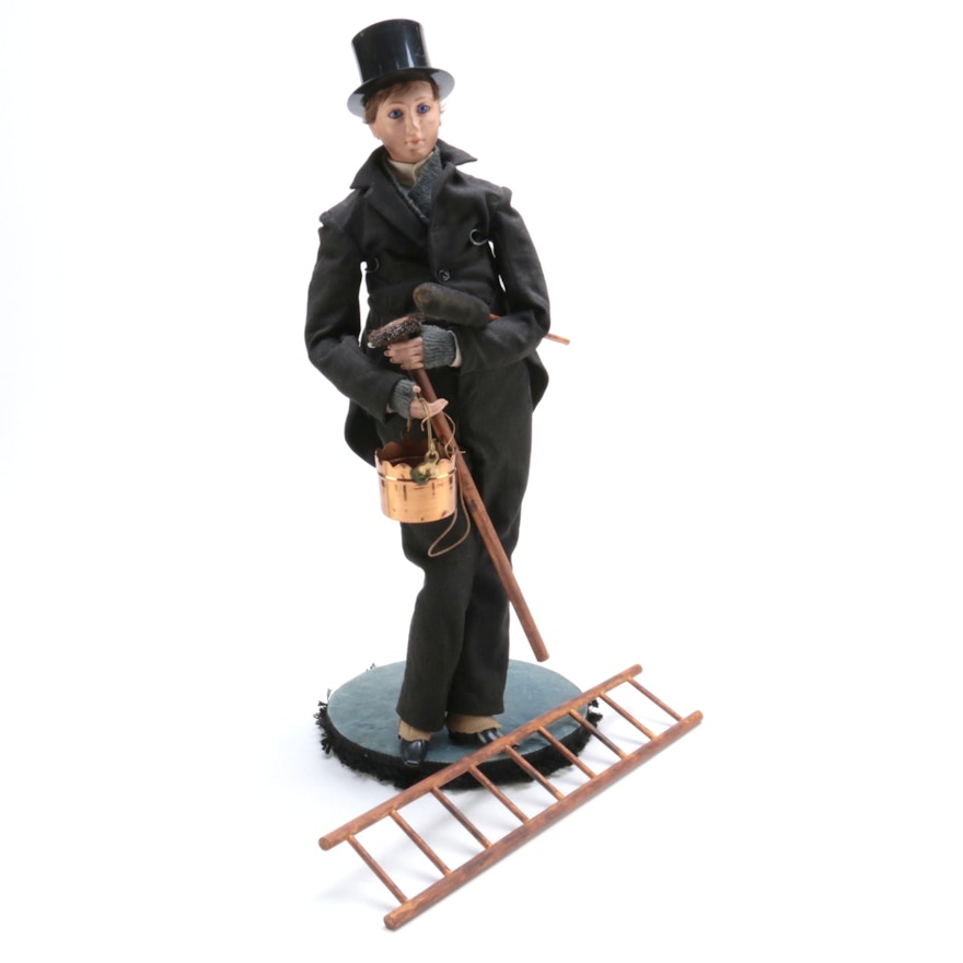 Porcelain Chimney Sweep Doll