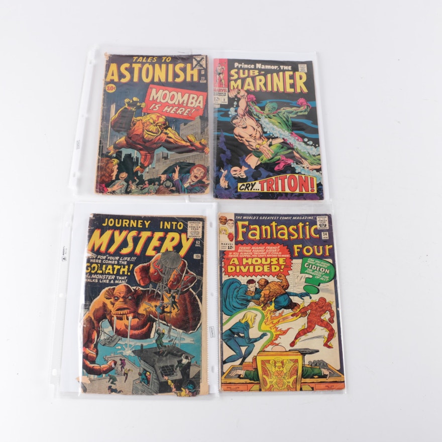 Silver Age Marvel Comic Books