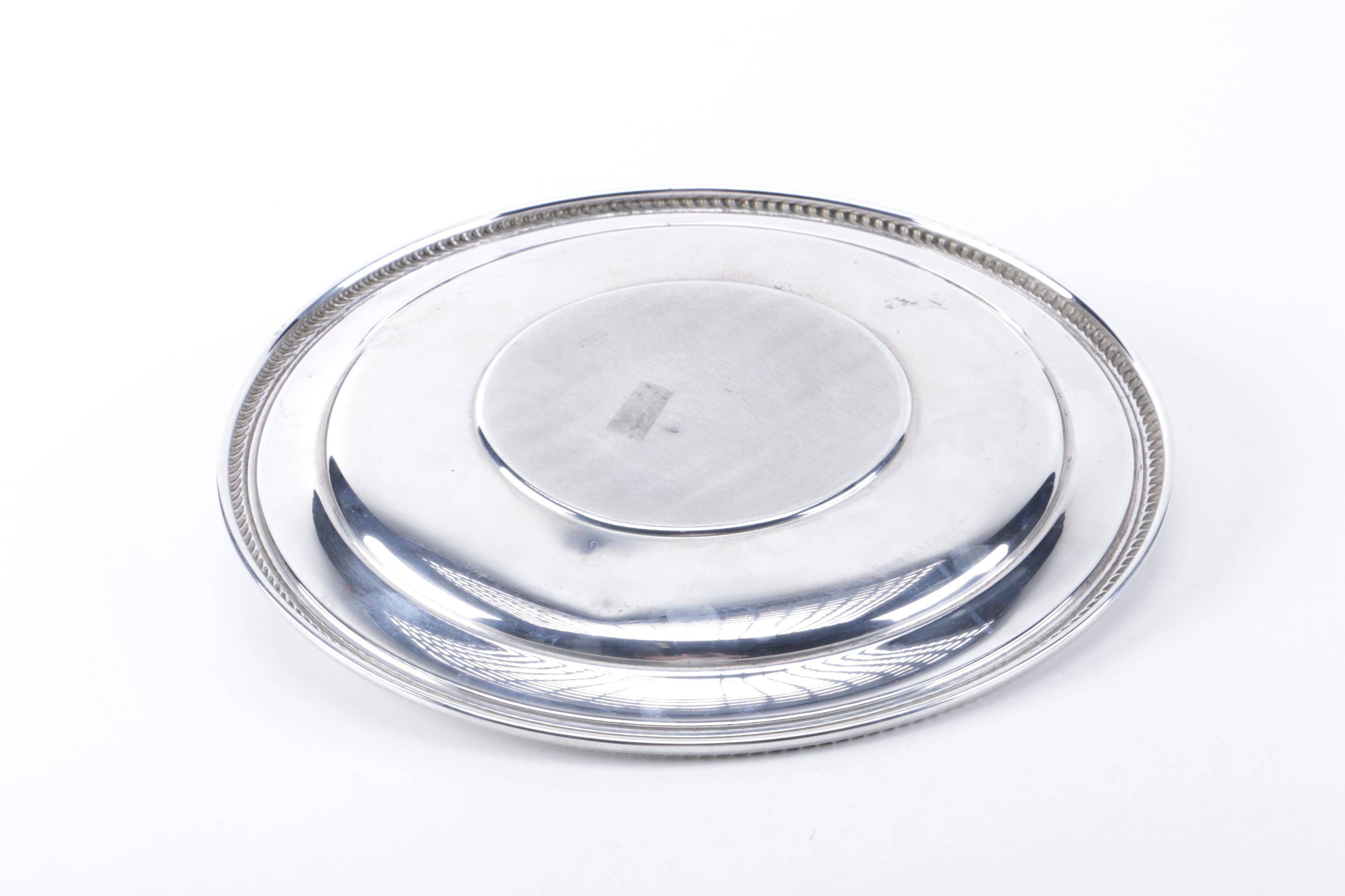 International Silver Co. Sterling Silver Serving Tray
