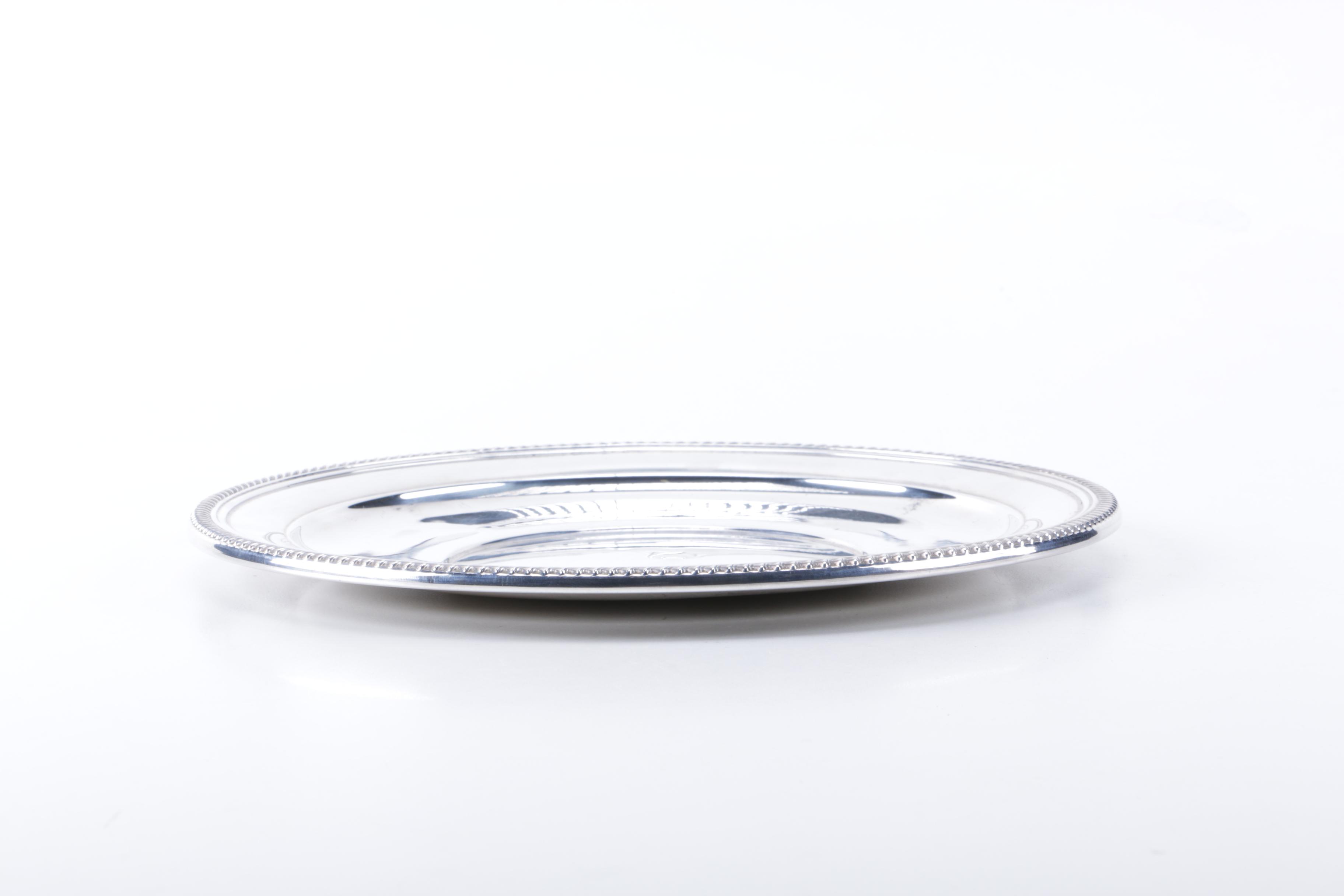 International Silver Co. Sterling Silver Serving Tray