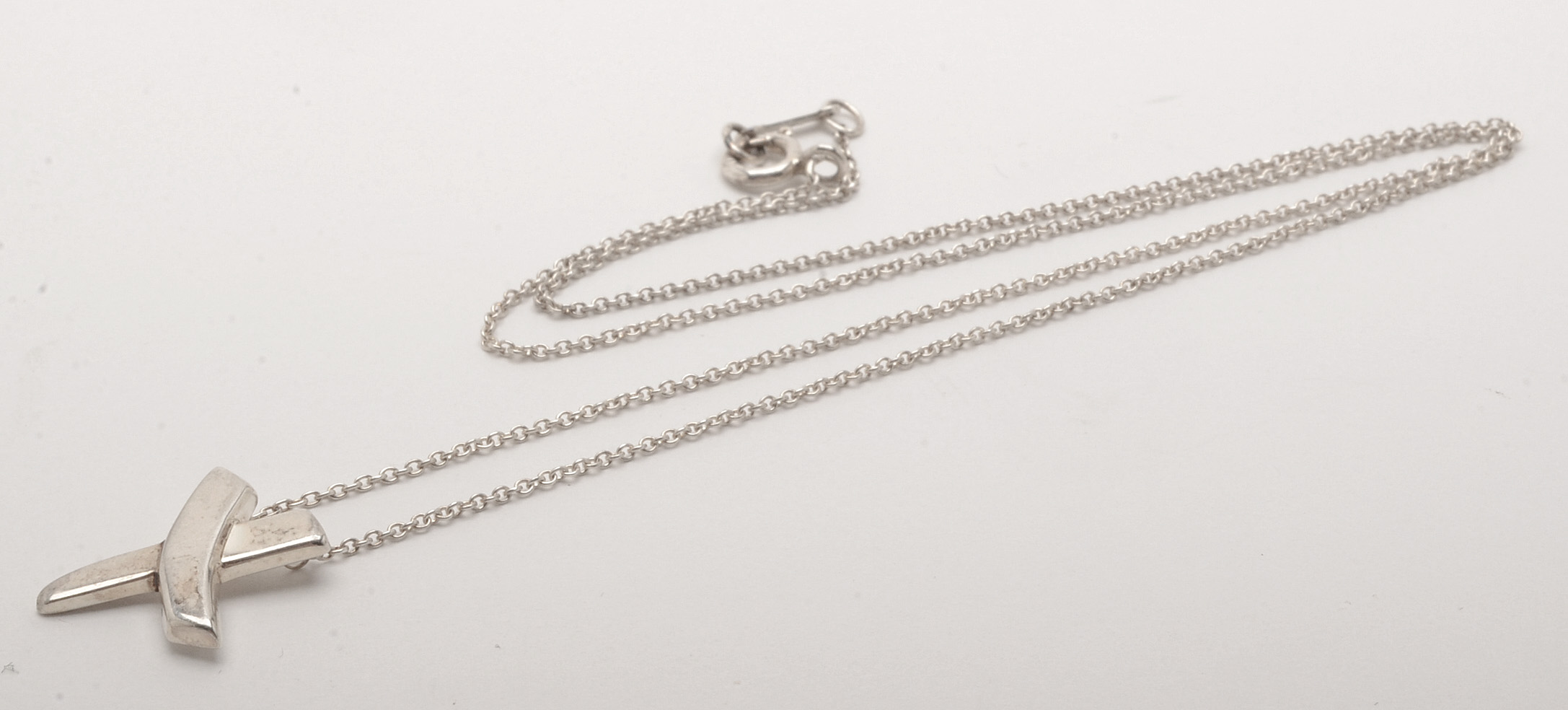 Tiffany & Co. Sterling Silver Paloma Picasso Pendant Necklace