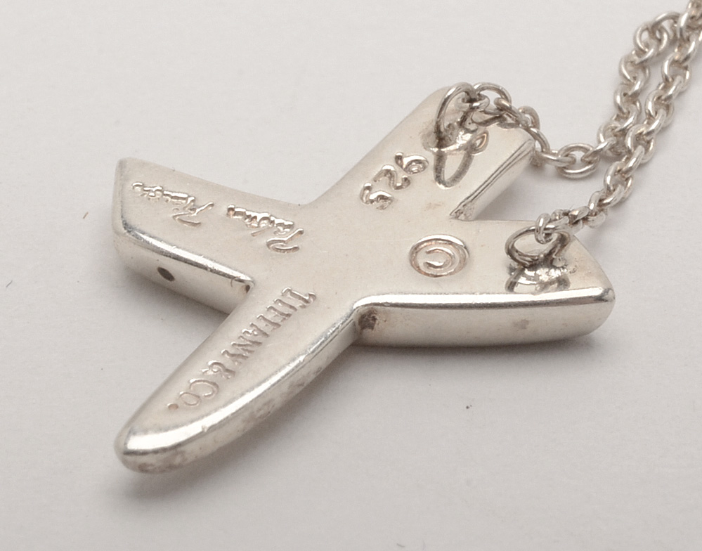 Tiffany & Co. Sterling Silver Paloma Picasso Pendant Necklace
