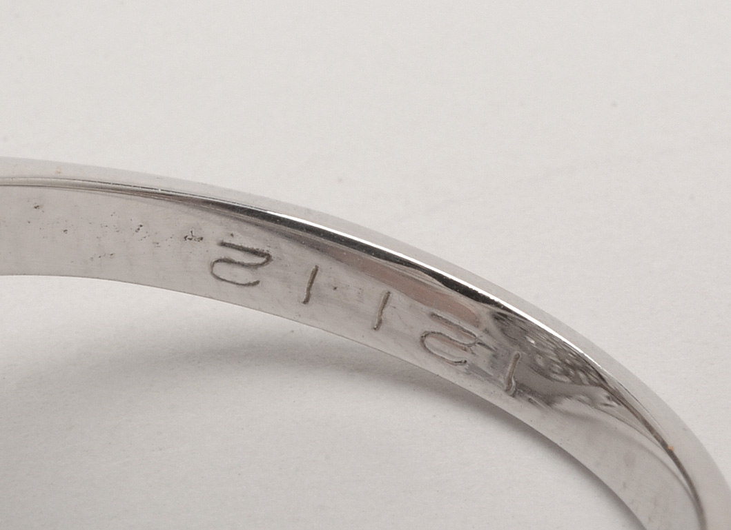 Bellcrest 14K White Gold and Diamond Ring