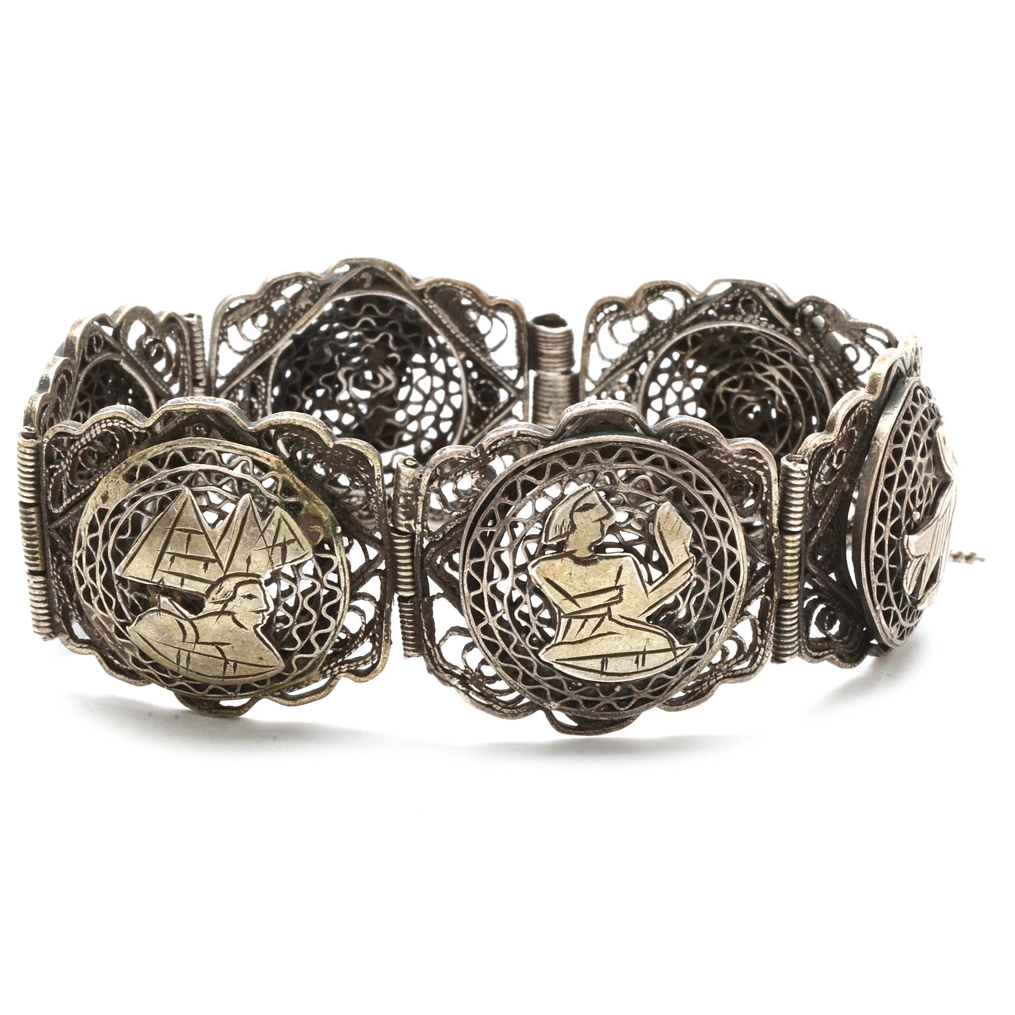 Vintage Egyptian Revival Bracelet