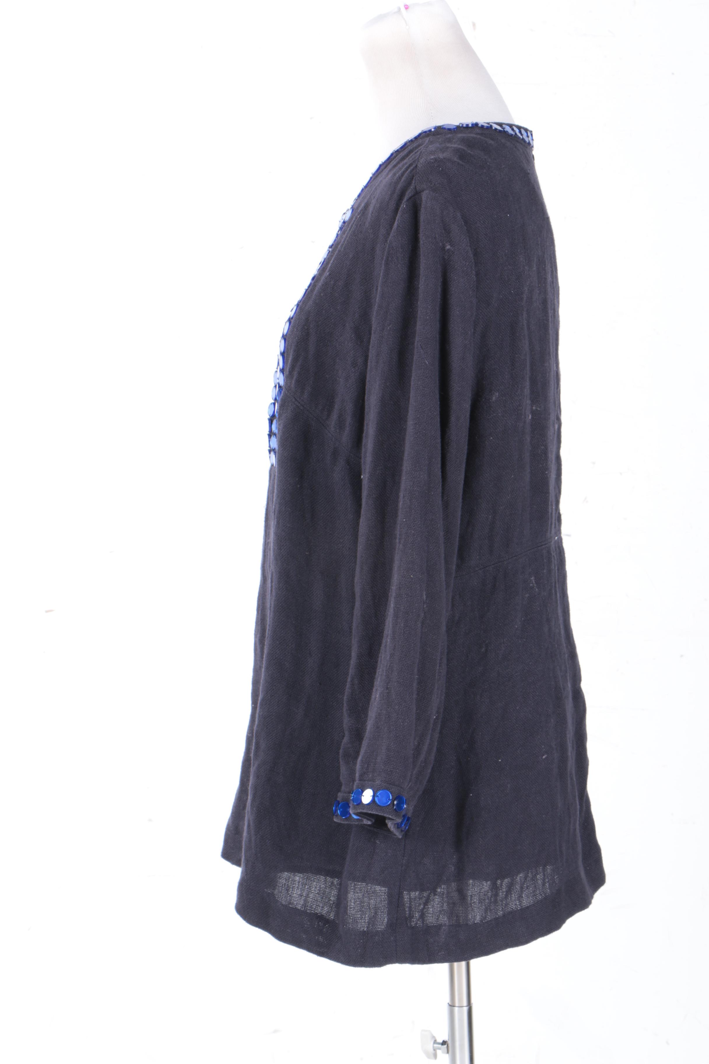 Tory Burch Linen Shirt Including Scarf