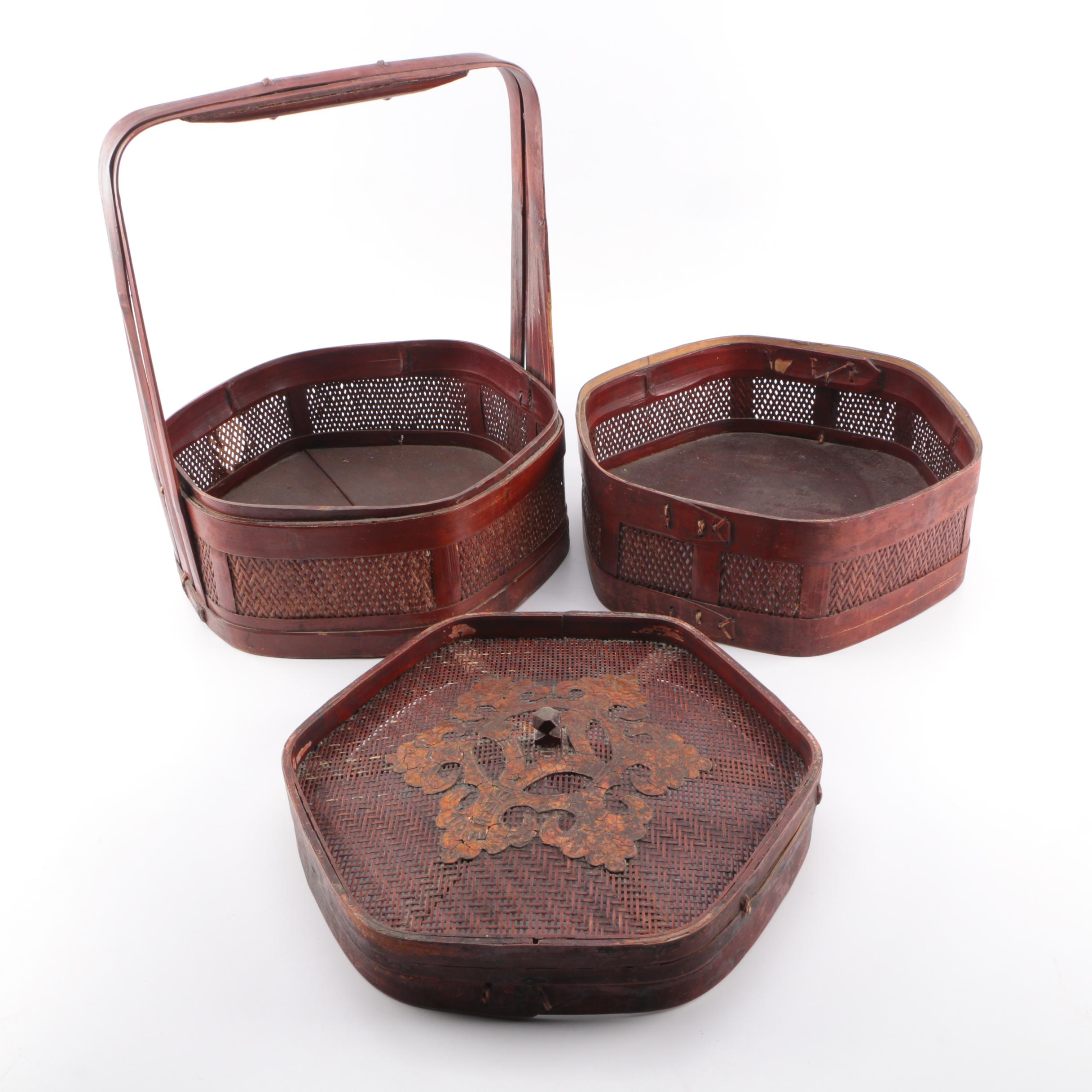 Vintage Chinese Wedding Basket