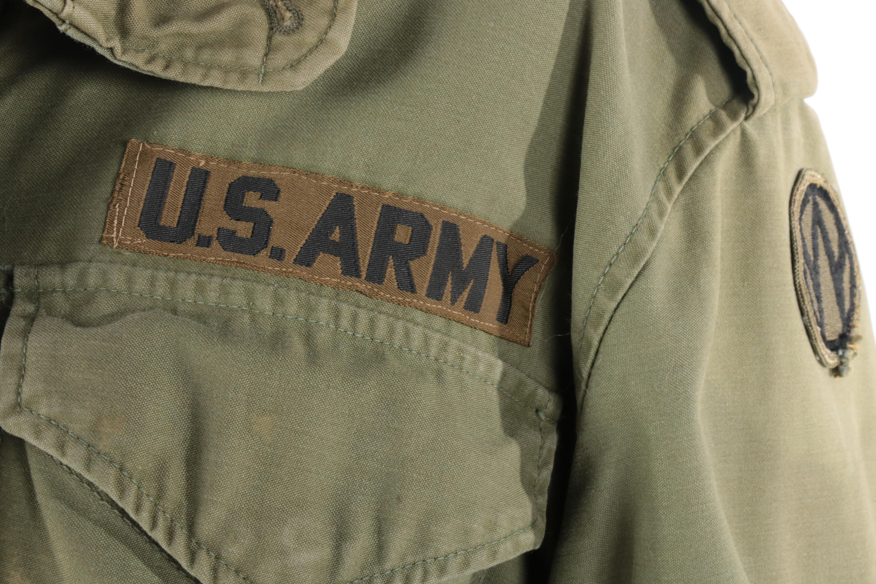 Vintage U.S. Army Jacket and Accessories