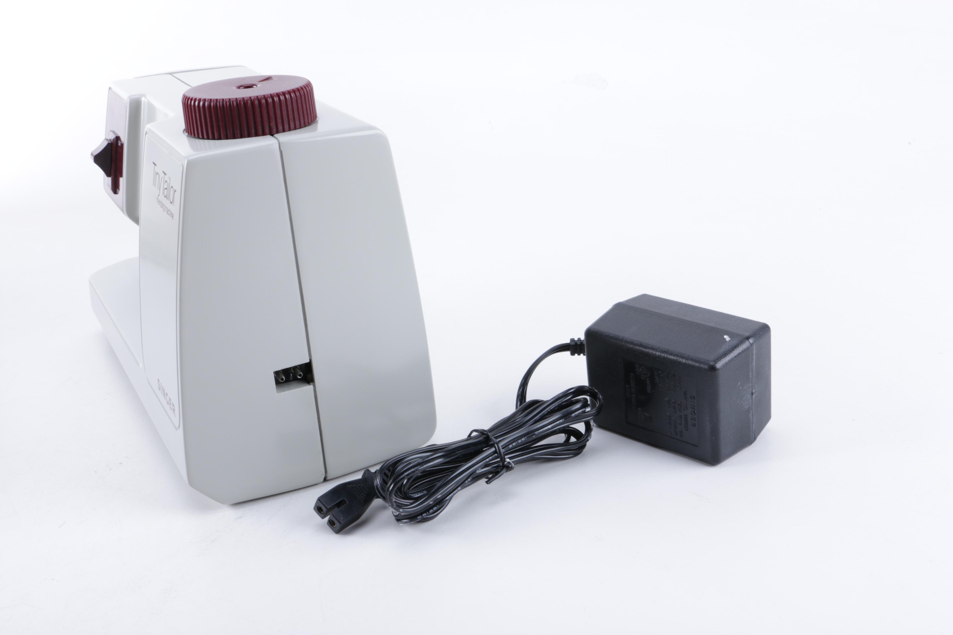 Assorted Sewing Equipment Including Singer