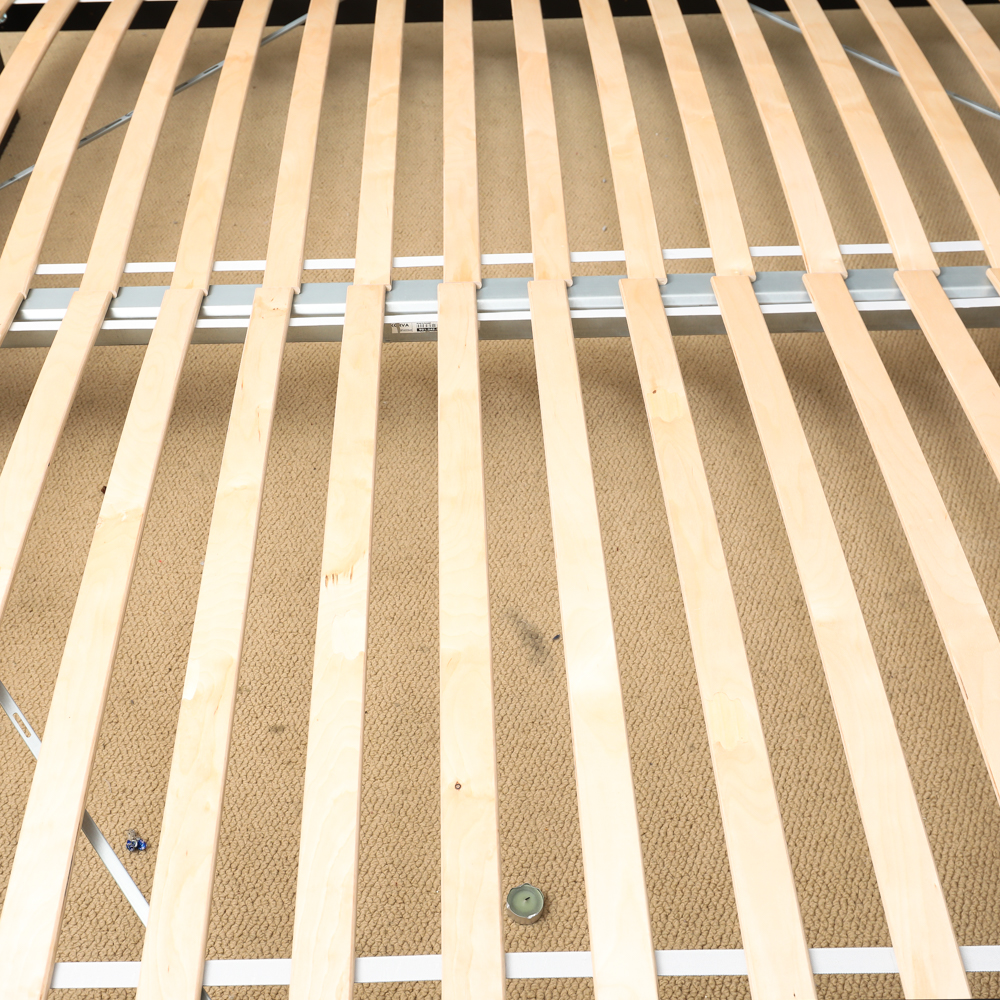 King Sized Platform Bed by Ikea