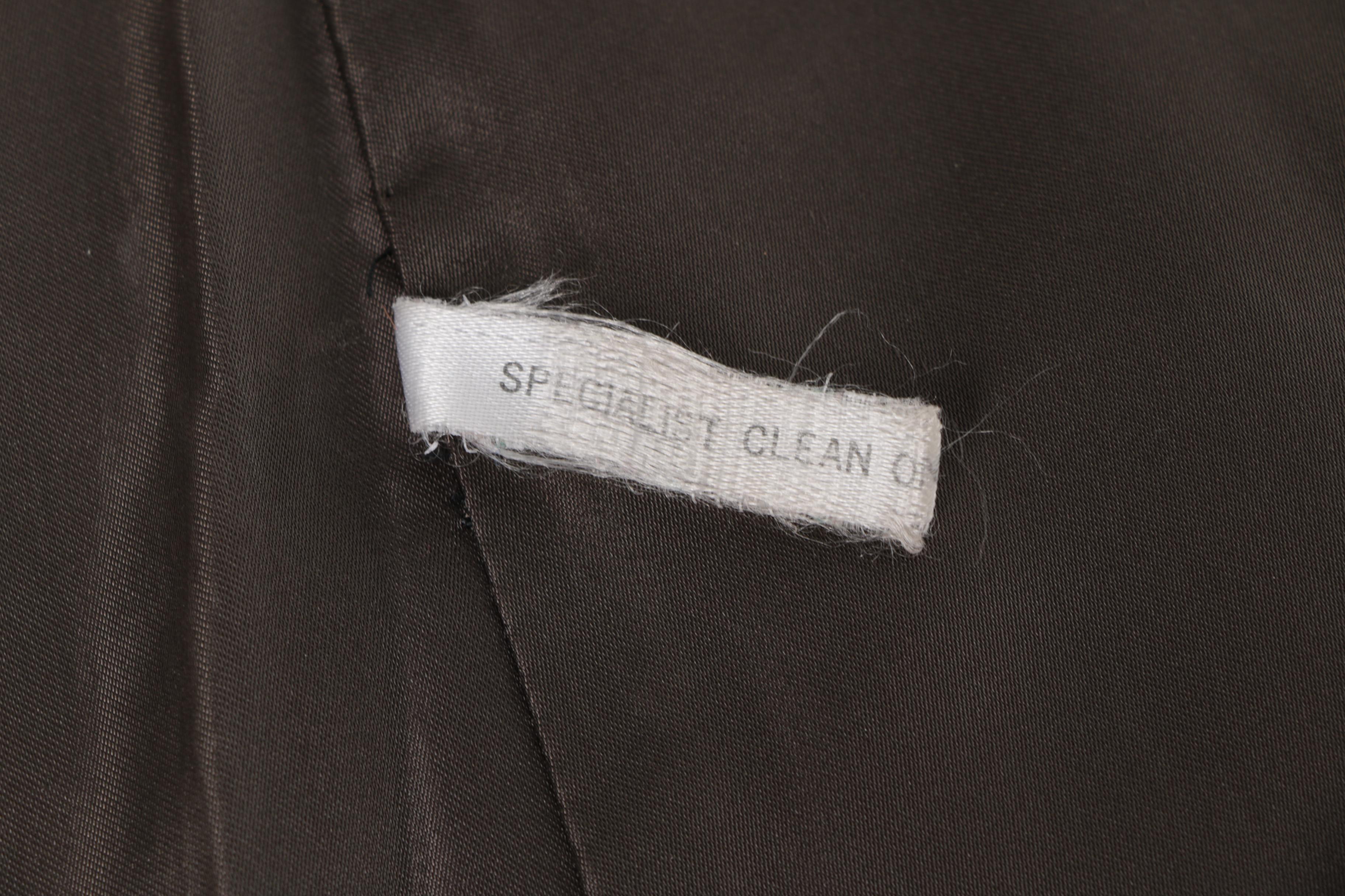 Vintage Yves Saint Laurent Saga Mink Fur Coat