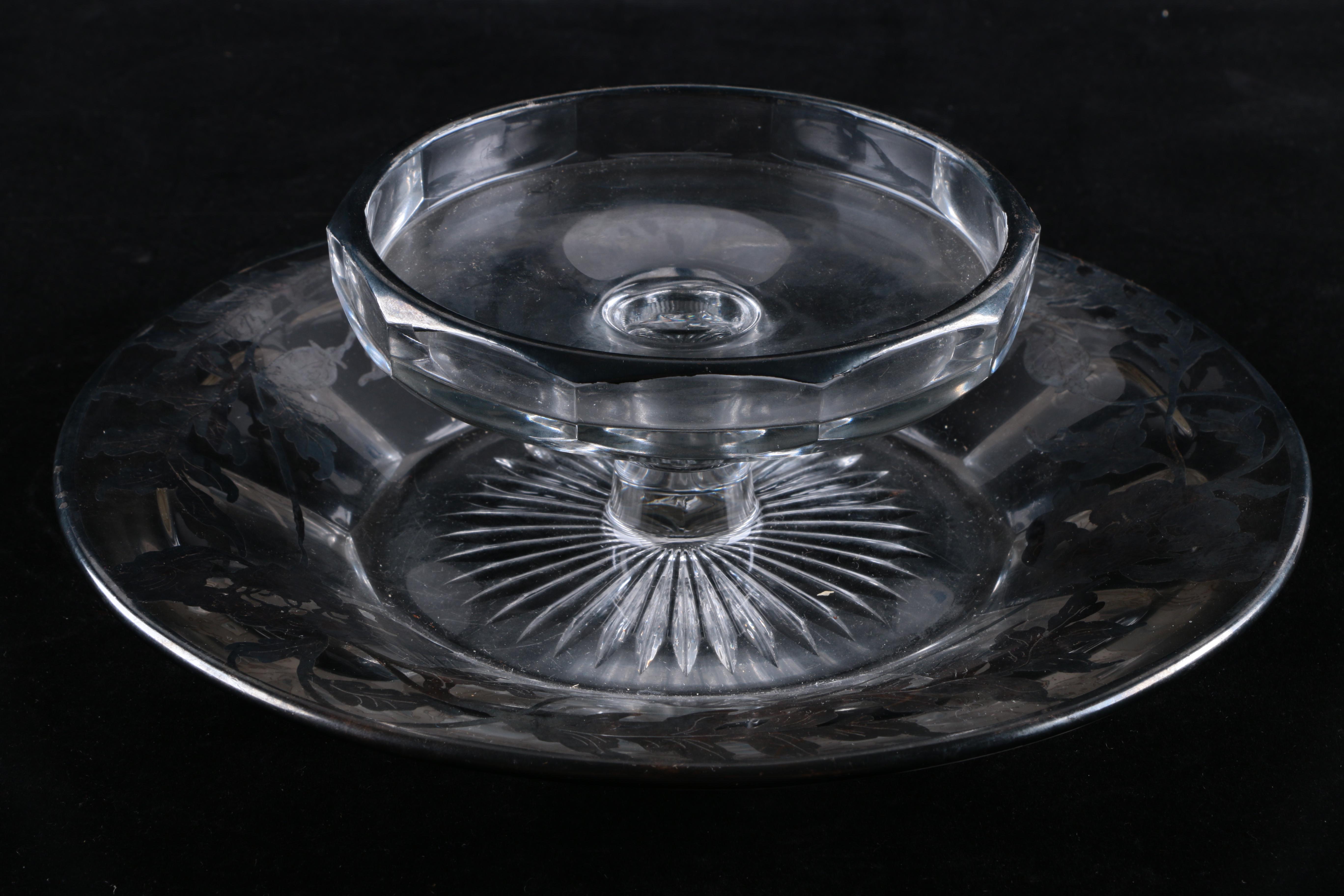 Vintage Glass Serving Pieces