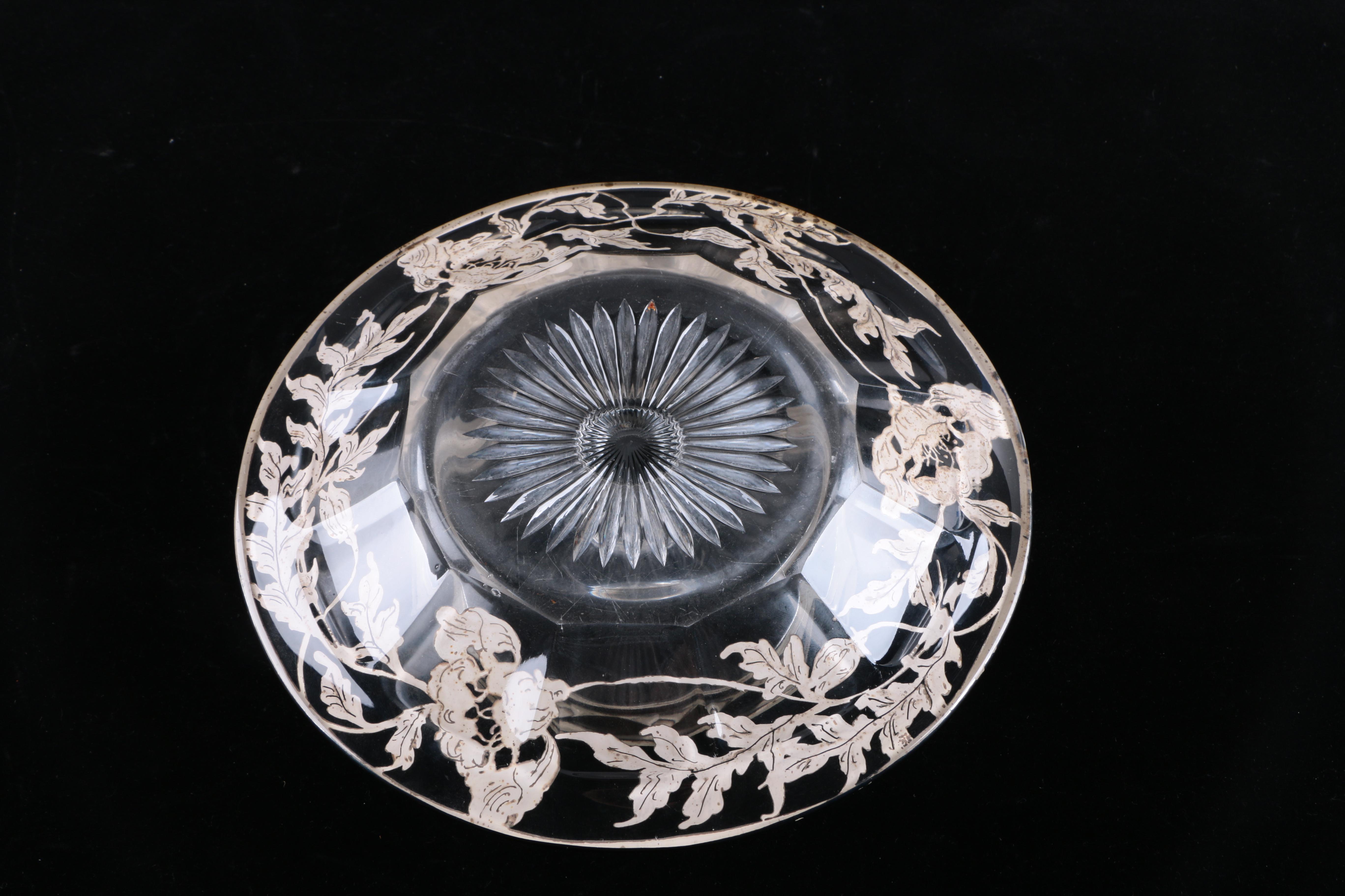 Vintage Glass Serving Pieces