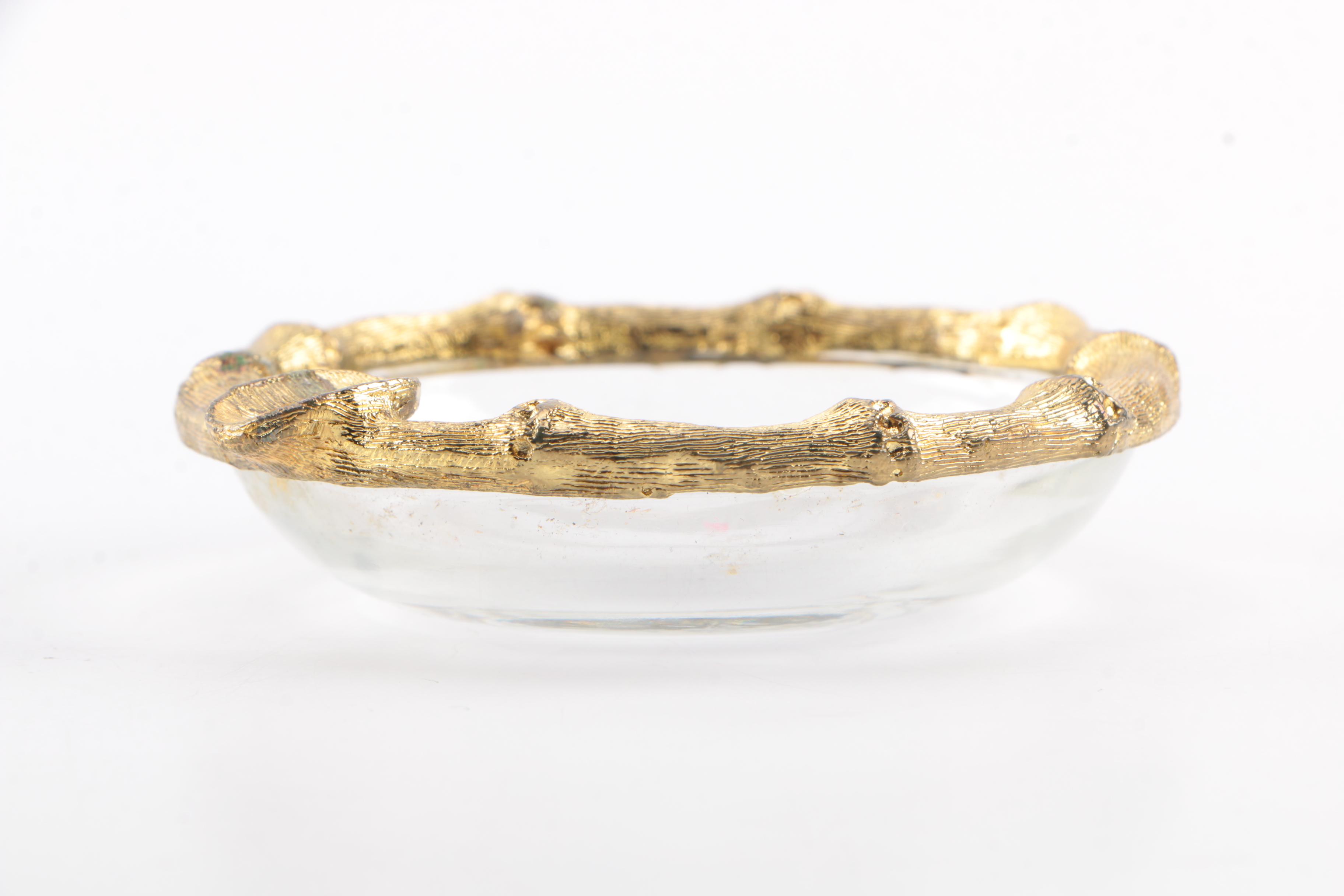 Vintage Chinoiserie Style Ash Receivers with Match Box Covers