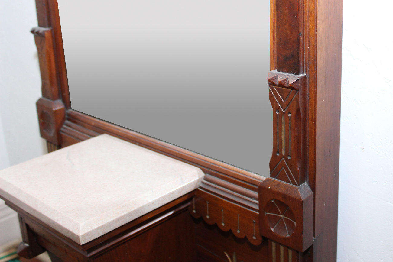 Eastlake Period Pier Mirror