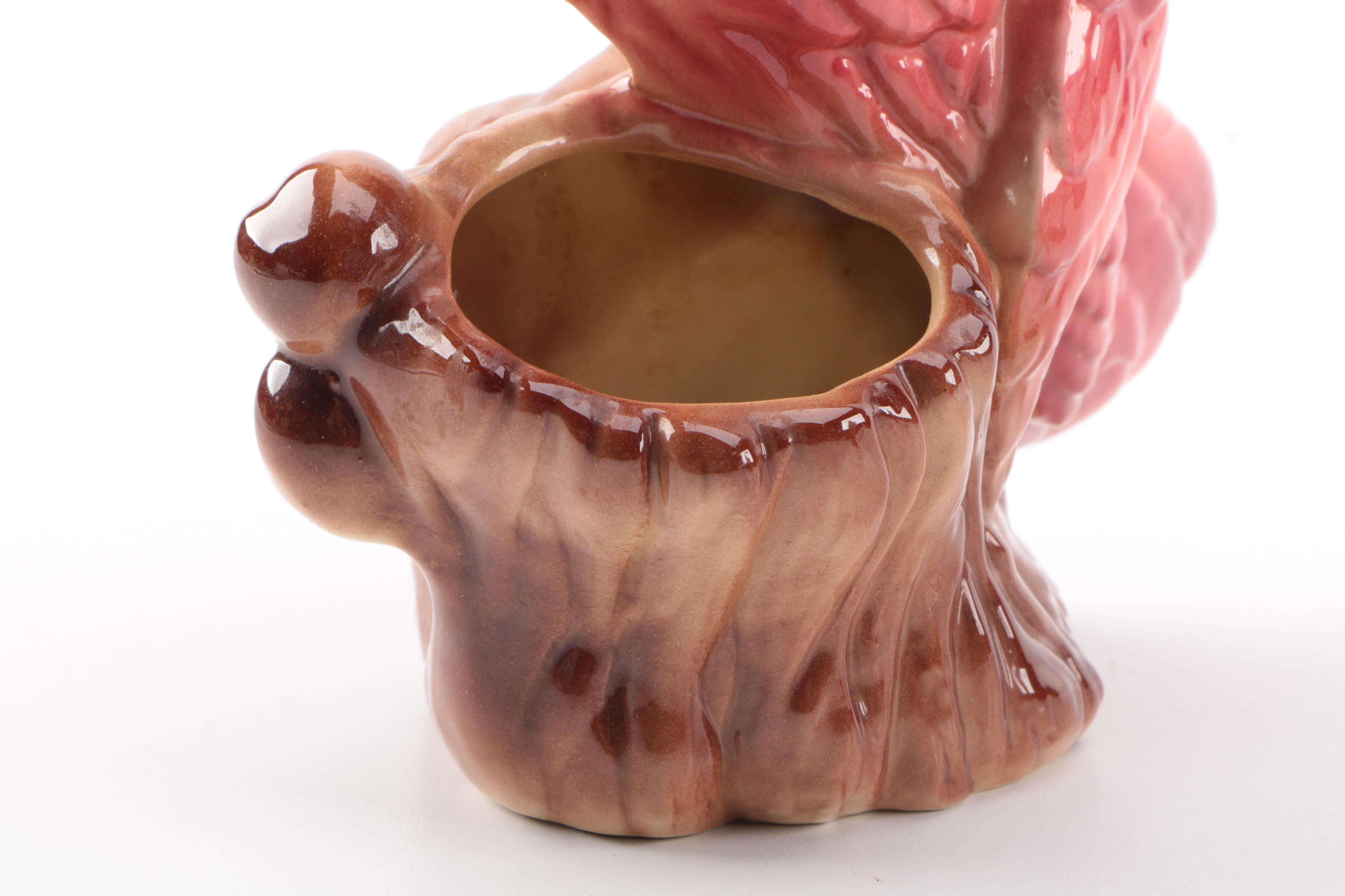 Pair of Ceramic Cockatoo Figurines