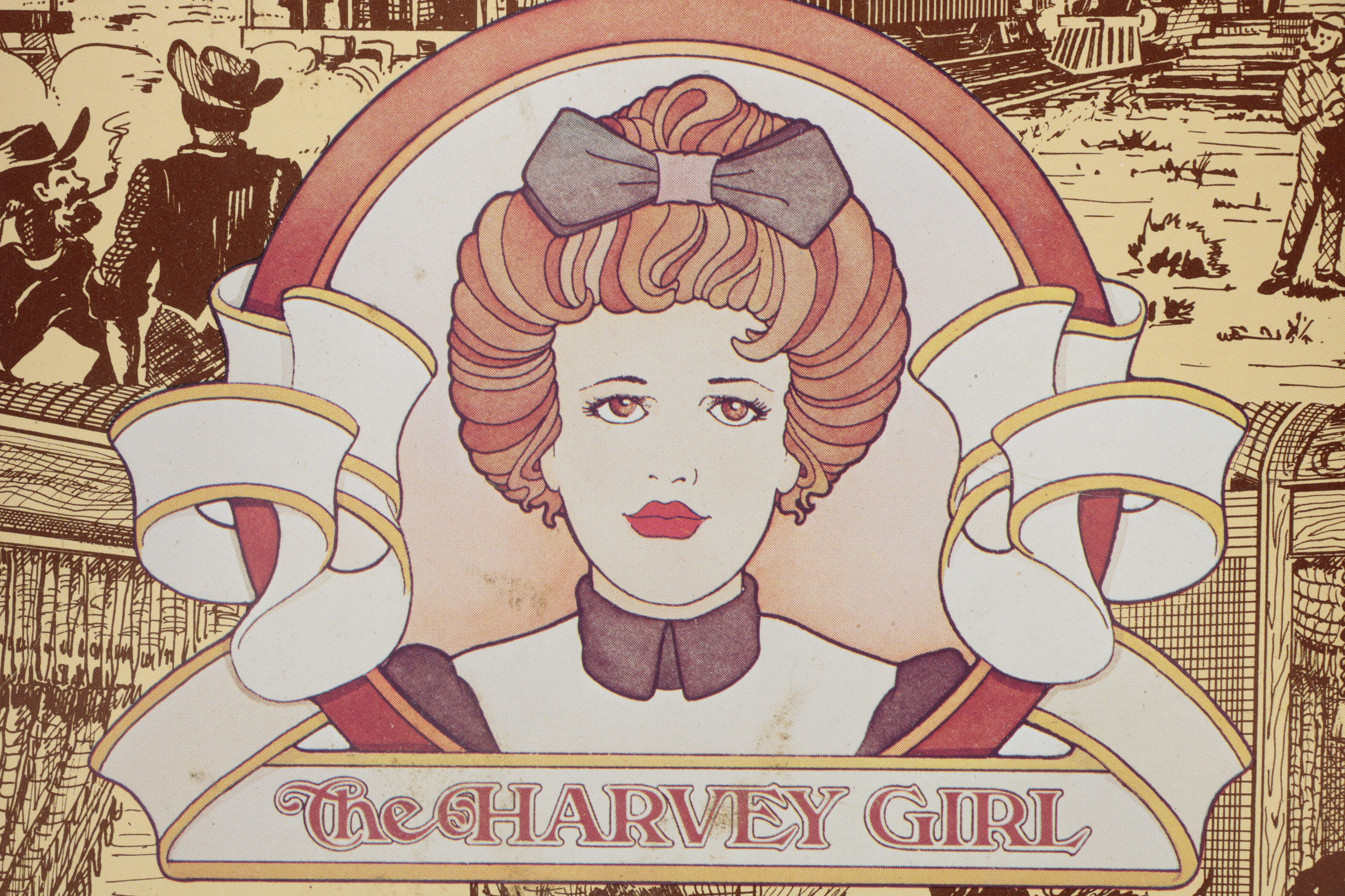 Limited Edition "Harvey Girl" Coca-Cola Tray