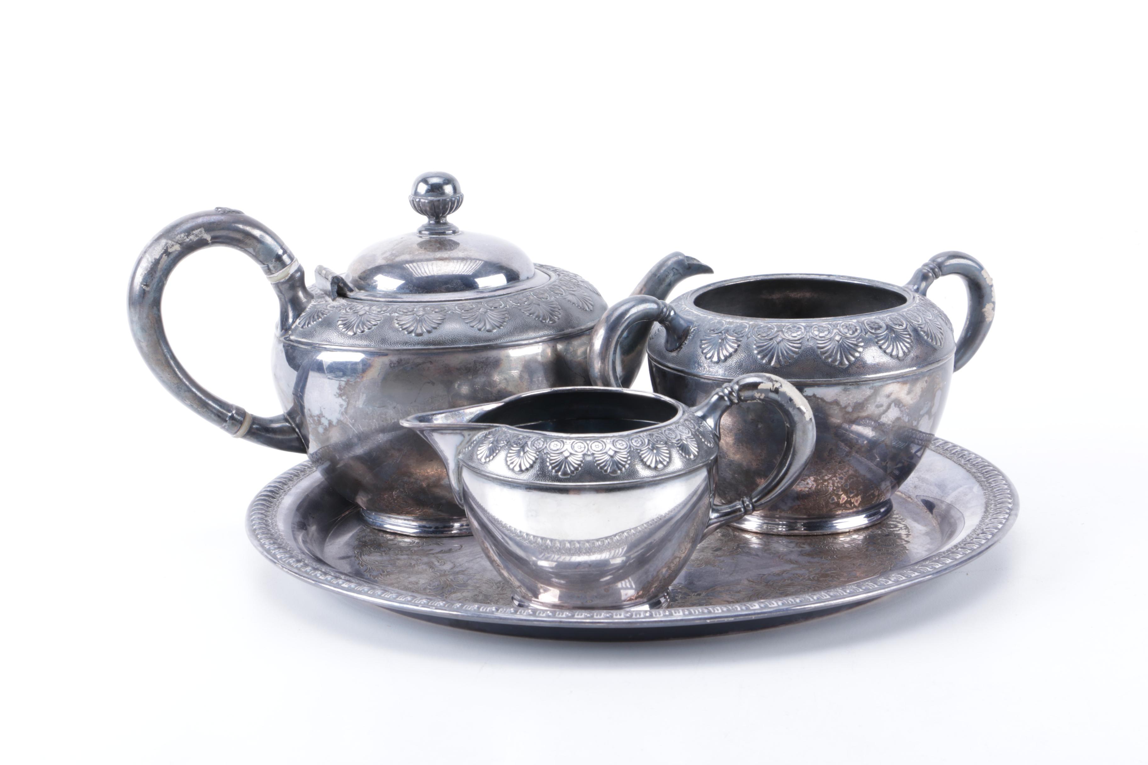 Wilcox Silver Plated Tea Service
