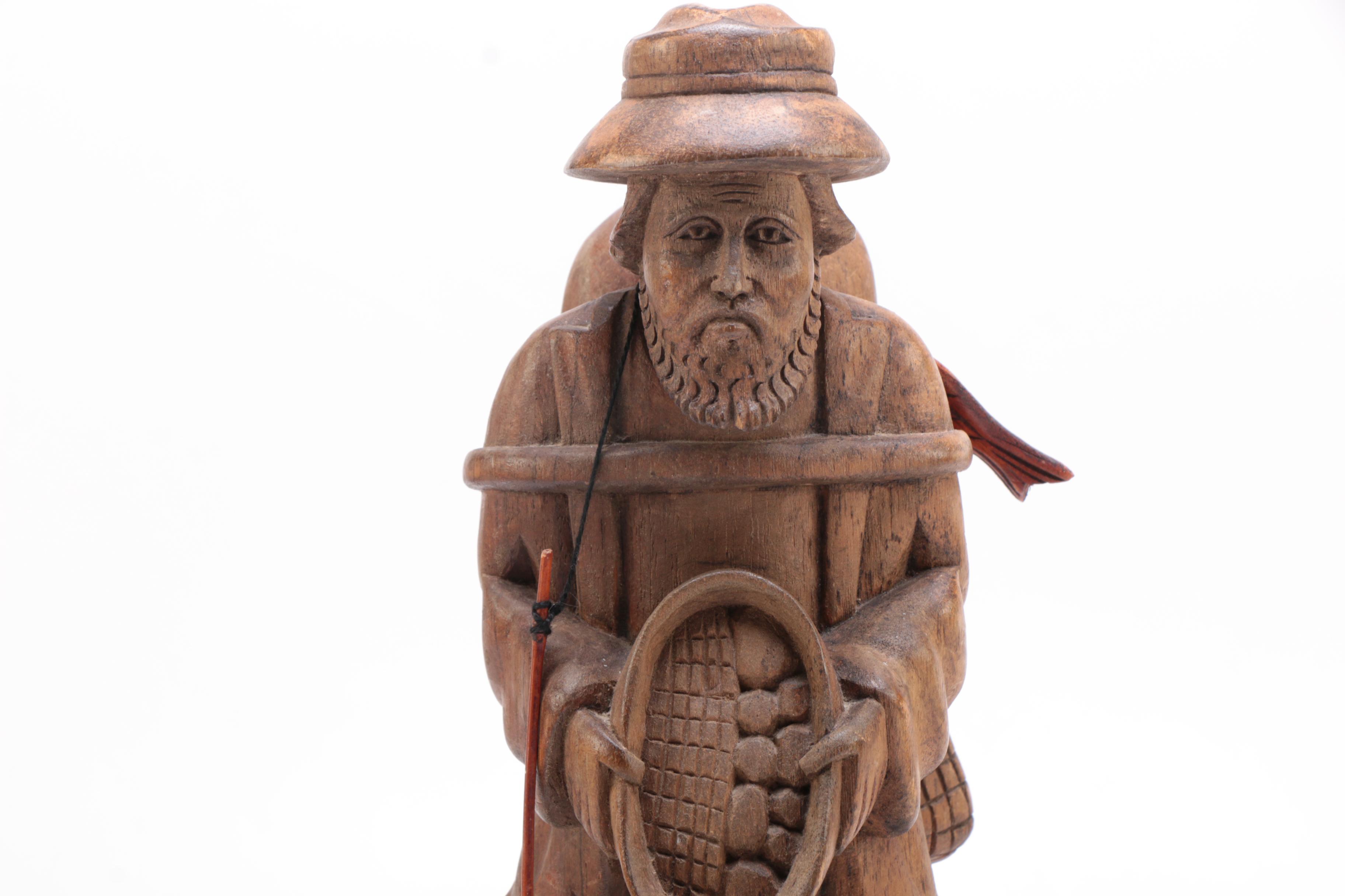 Hand Carved Wooden Figurines