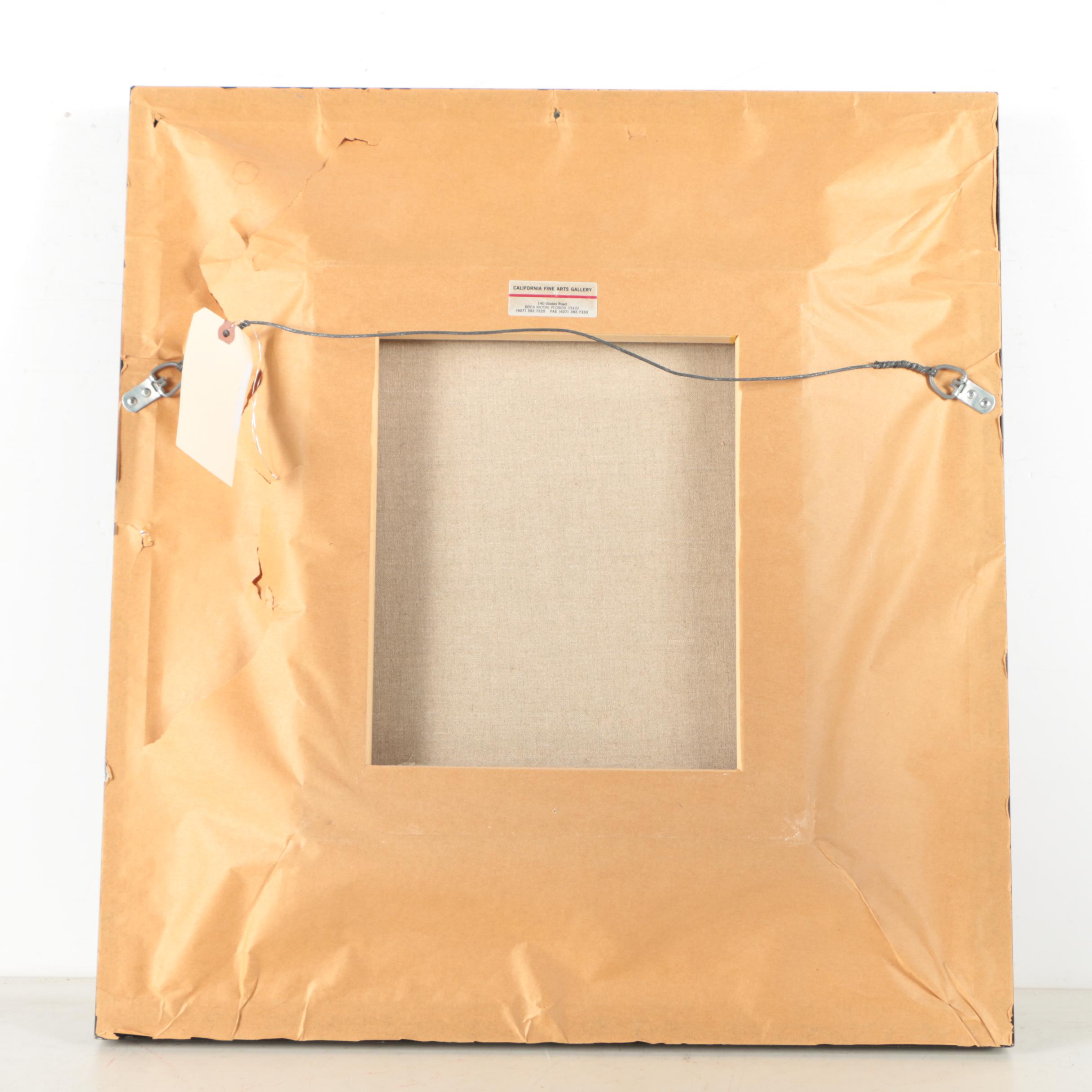 Peter Max Hand-Embellished Lithographic Print of Donald Duck