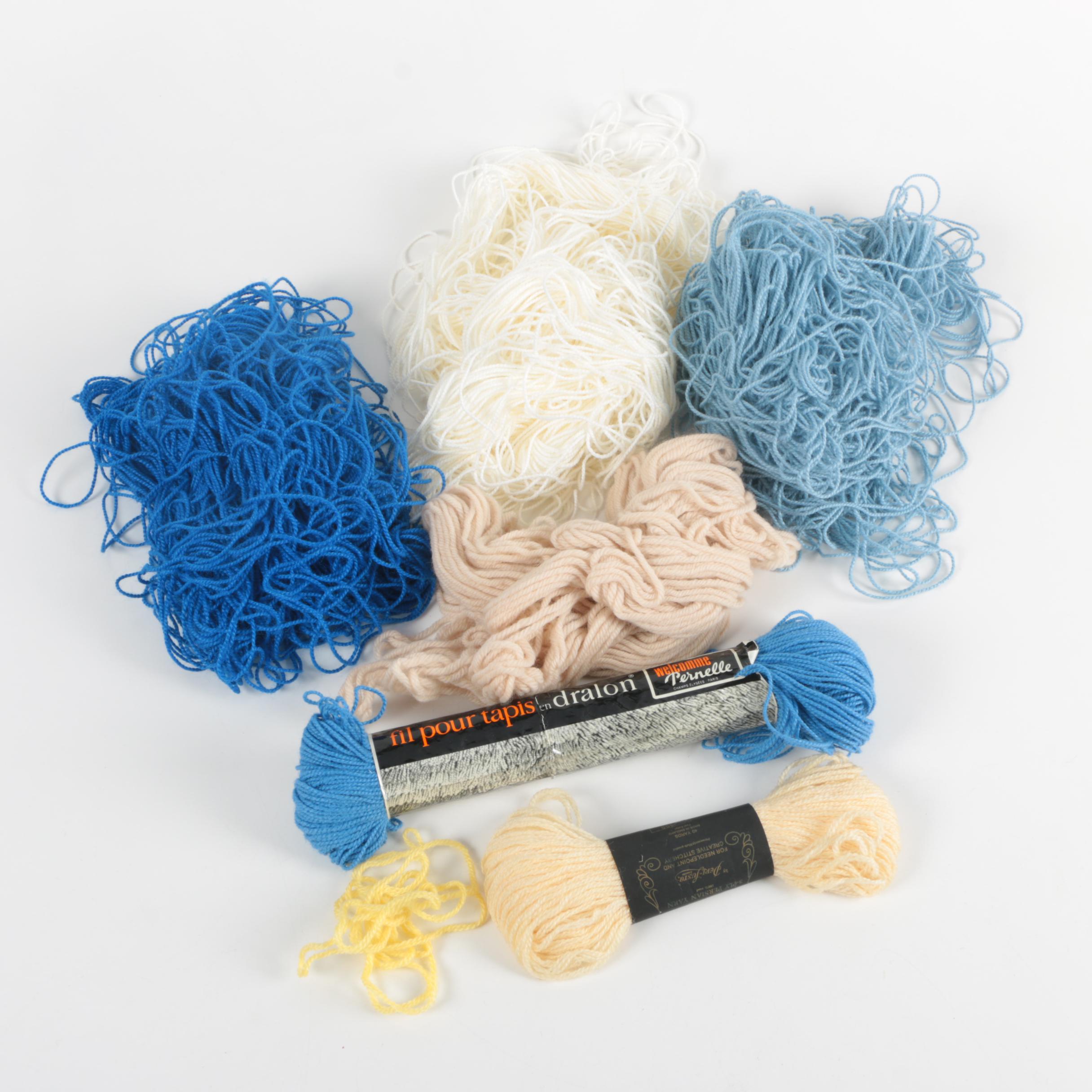 Vintage Needlepoint Samples and Kits