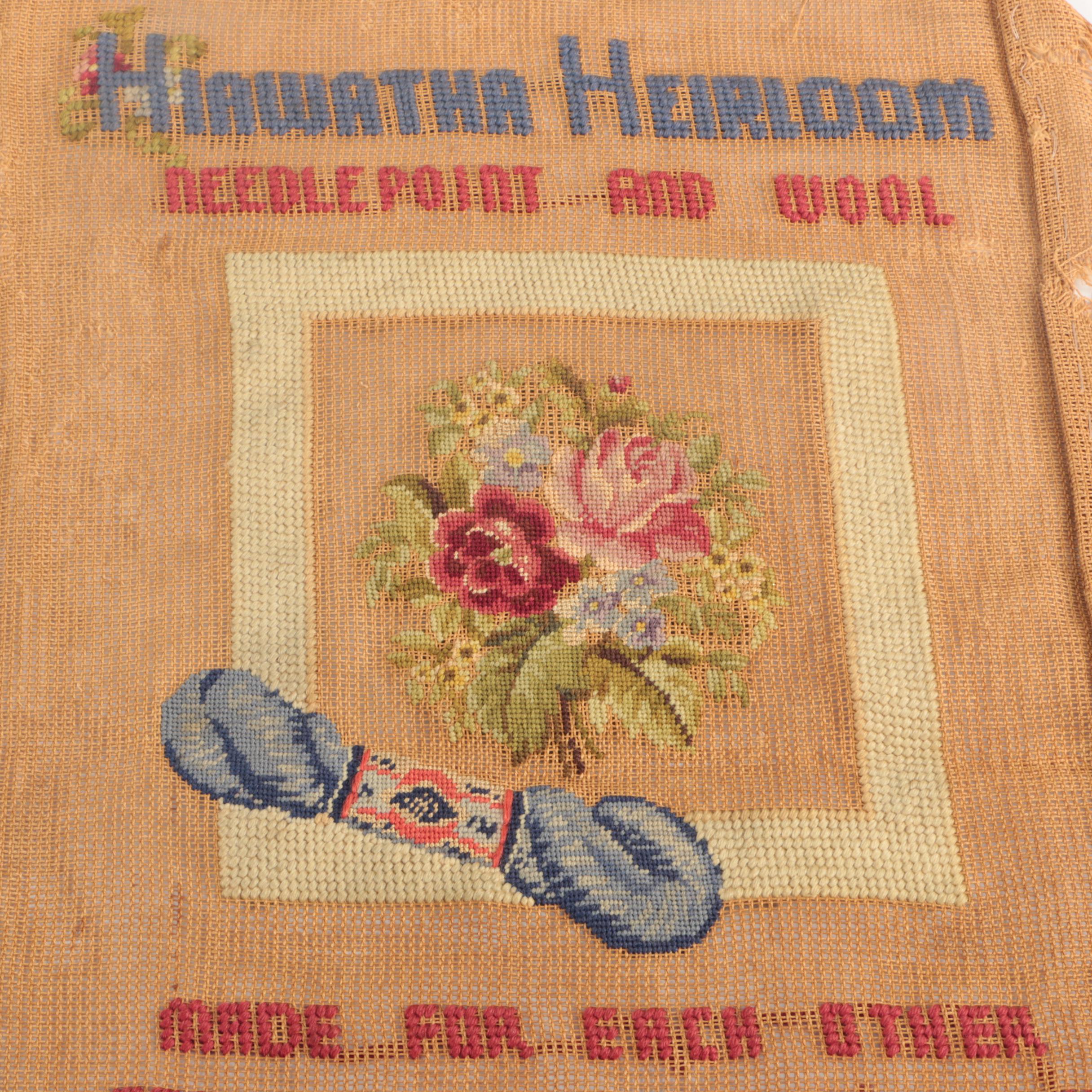 Vintage Needlepoint Samples and Kits