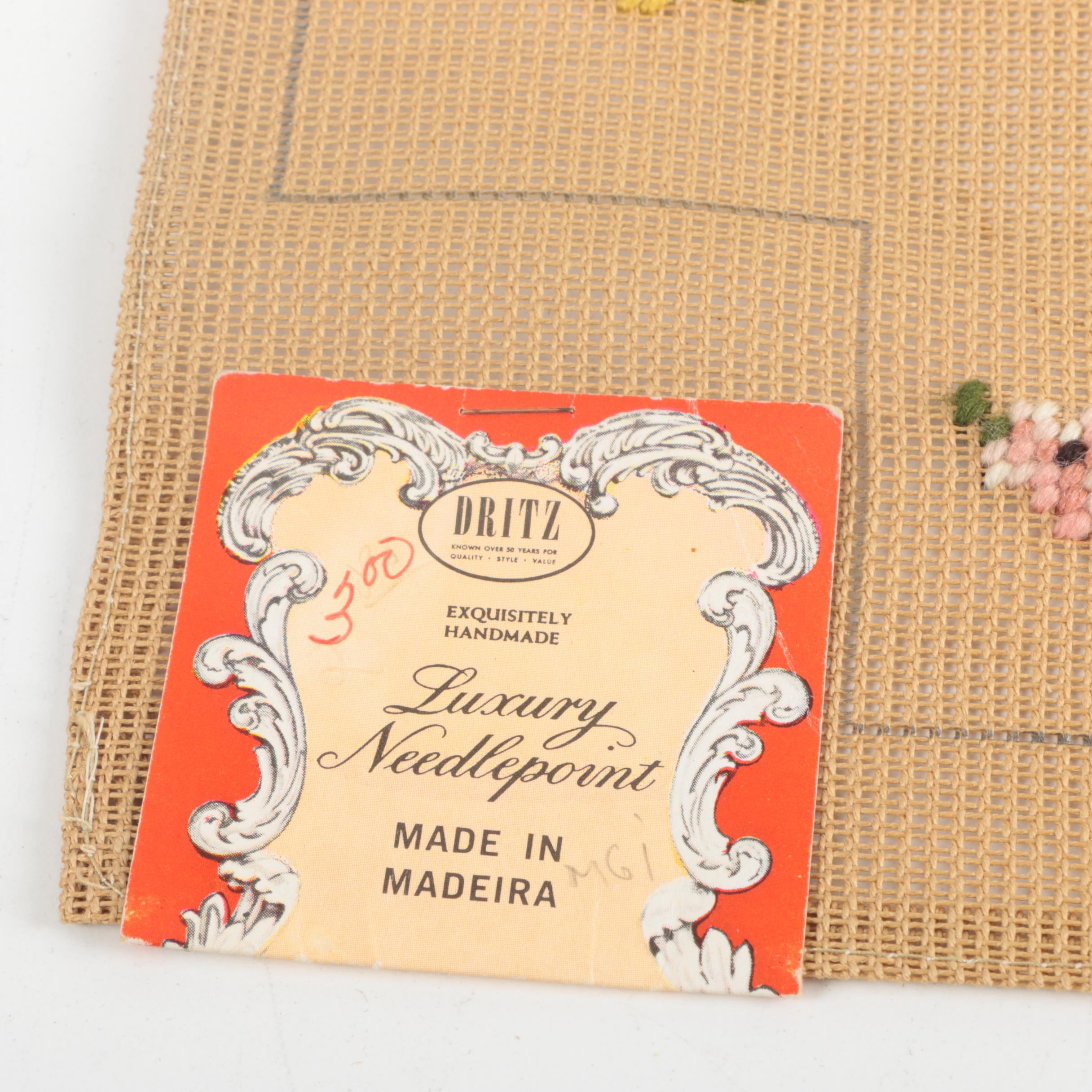 Vintage Needlepoint Samples and Kits